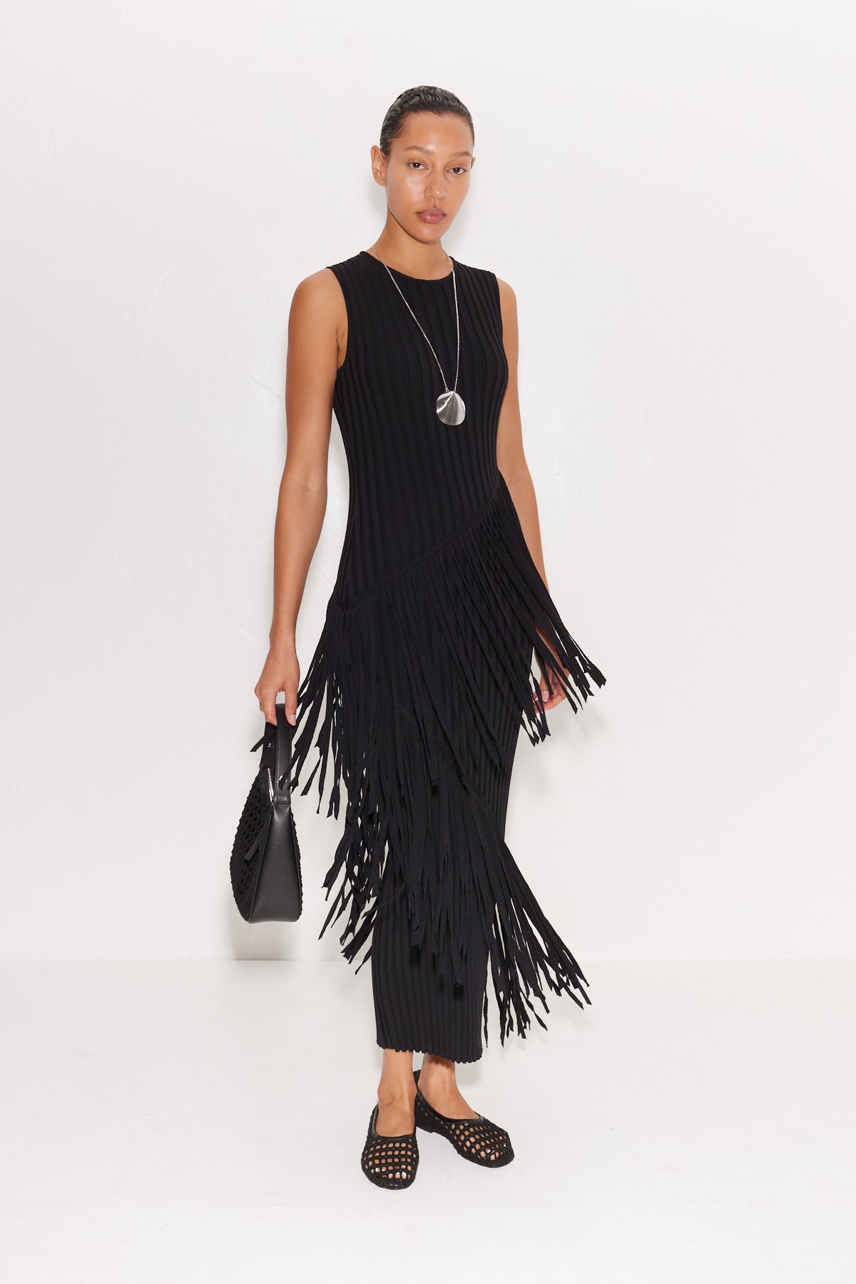 Spiral Dress in Black – Simon Miller