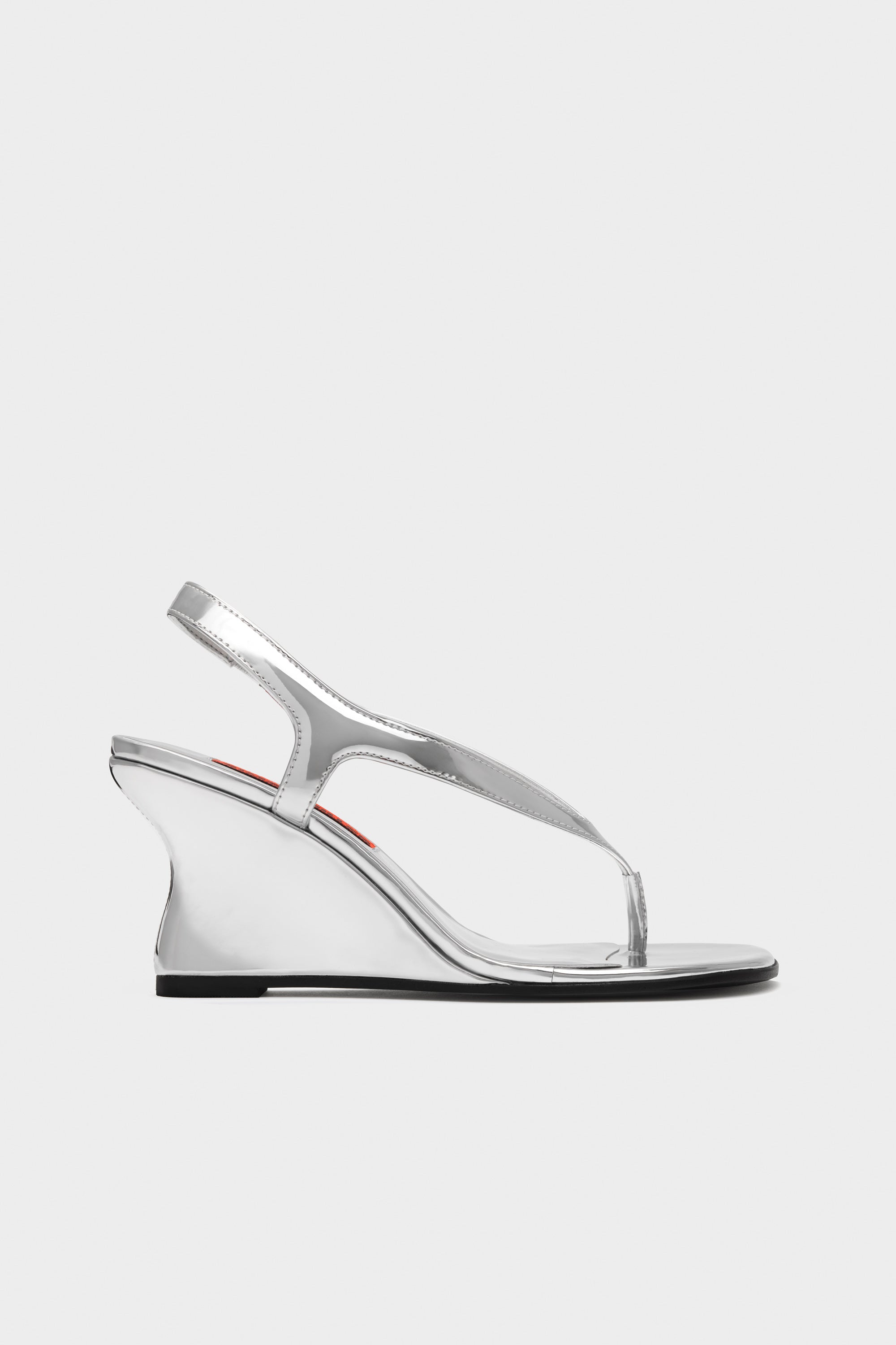 Beep Thong Wedge In Silver | SIMONMILLER – Simon Miller