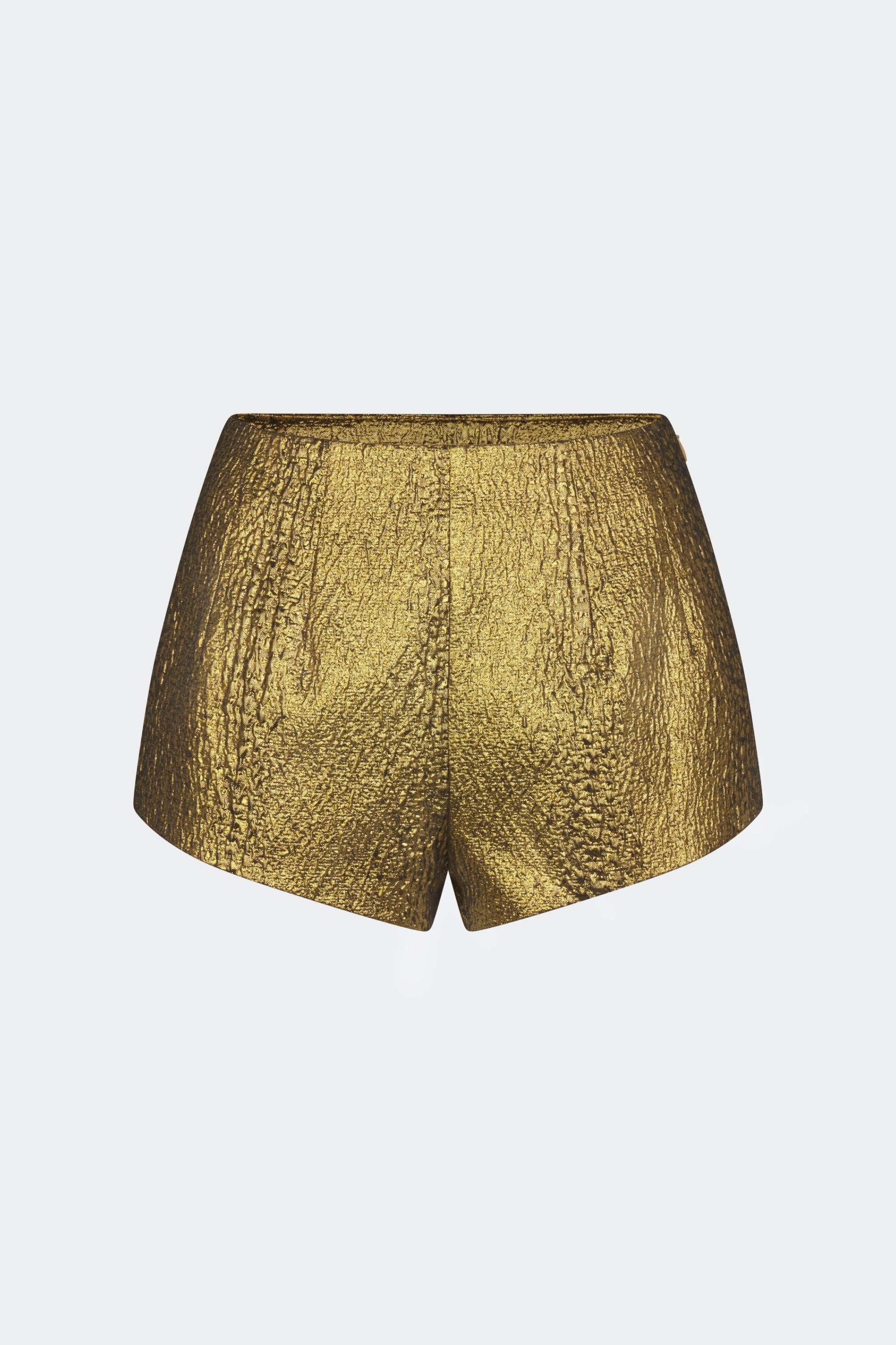 Fleur Metallic Shorts In Star Gold – Simon Miller