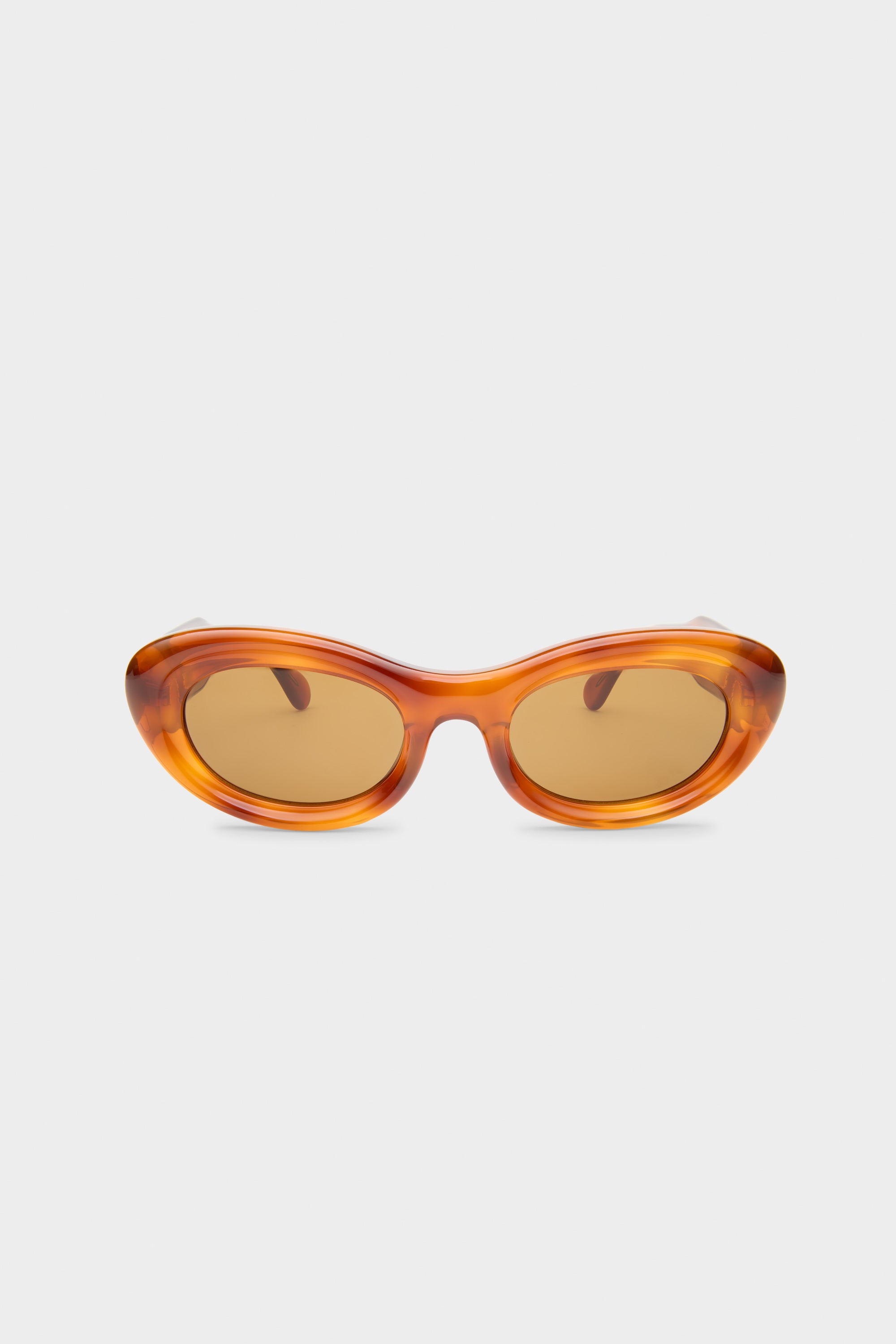 Simon Miller Delarge Faro Sunglasses - tortoise pattern with Yellow Case Deville Sunglasses - Ivory Tortoise & Bronze | Dixxon main image 3