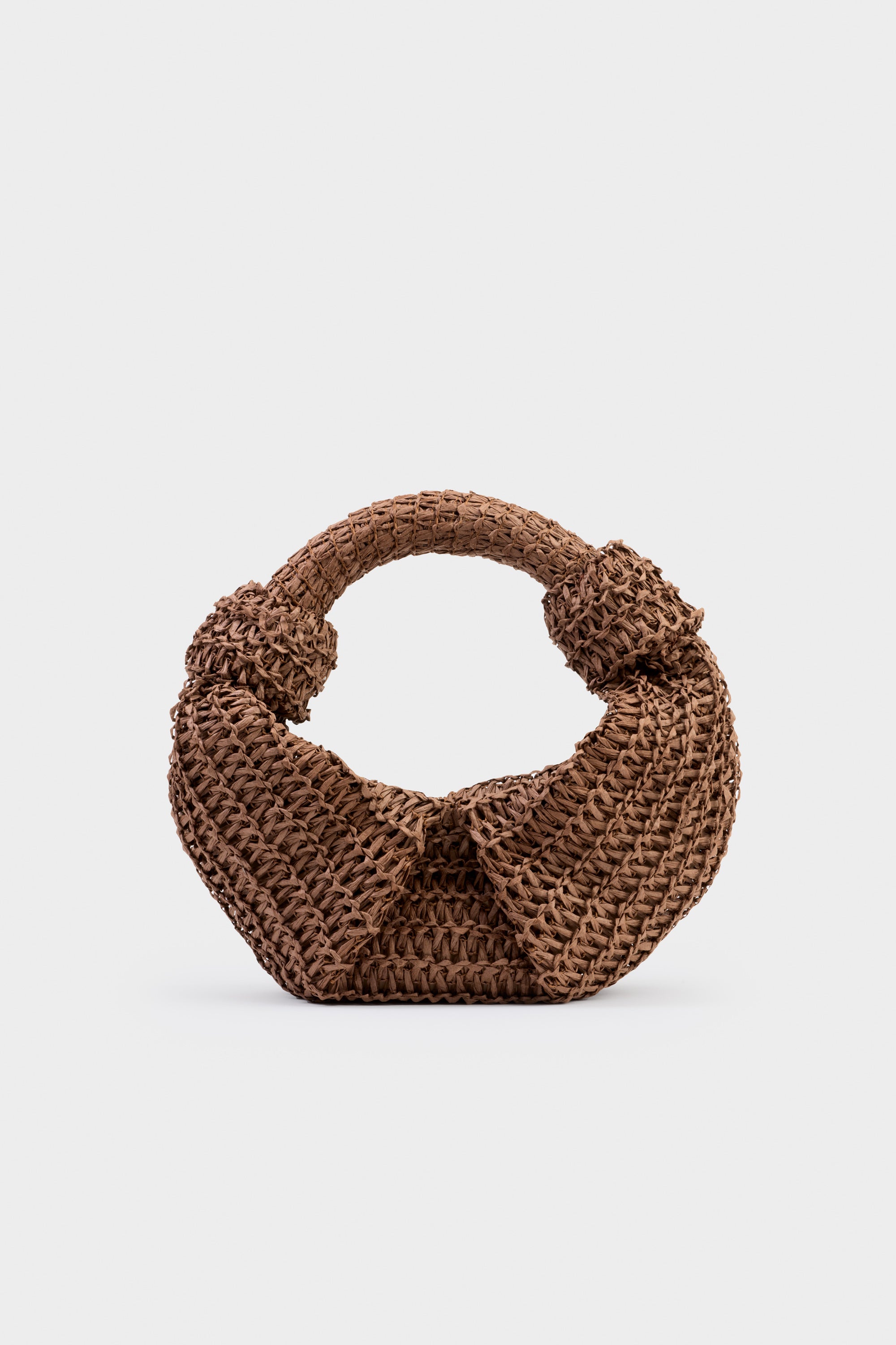 Simon Miller raffia lopsy bag
