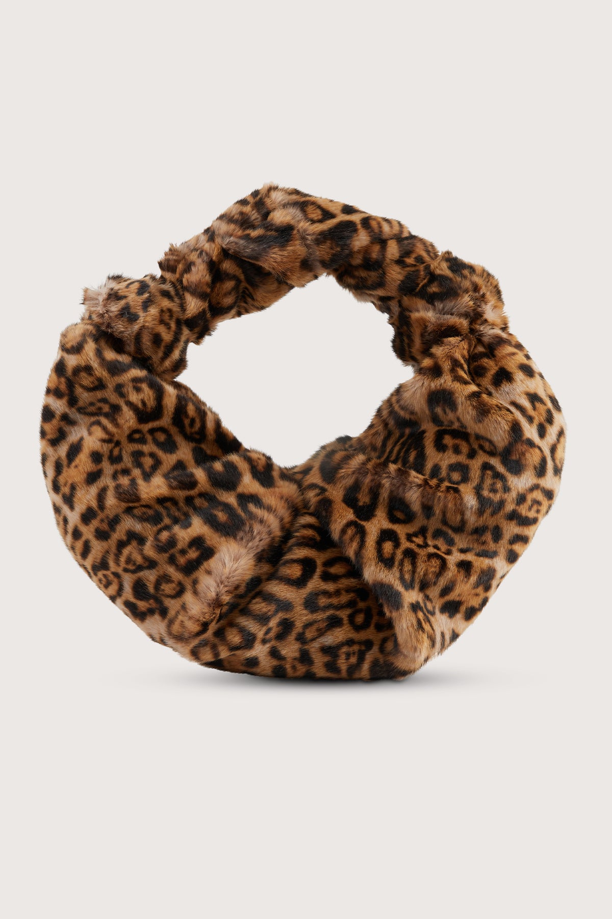 Large Fluffy Cheetah Print Bag Cheetah Animal Print Fuzzy 