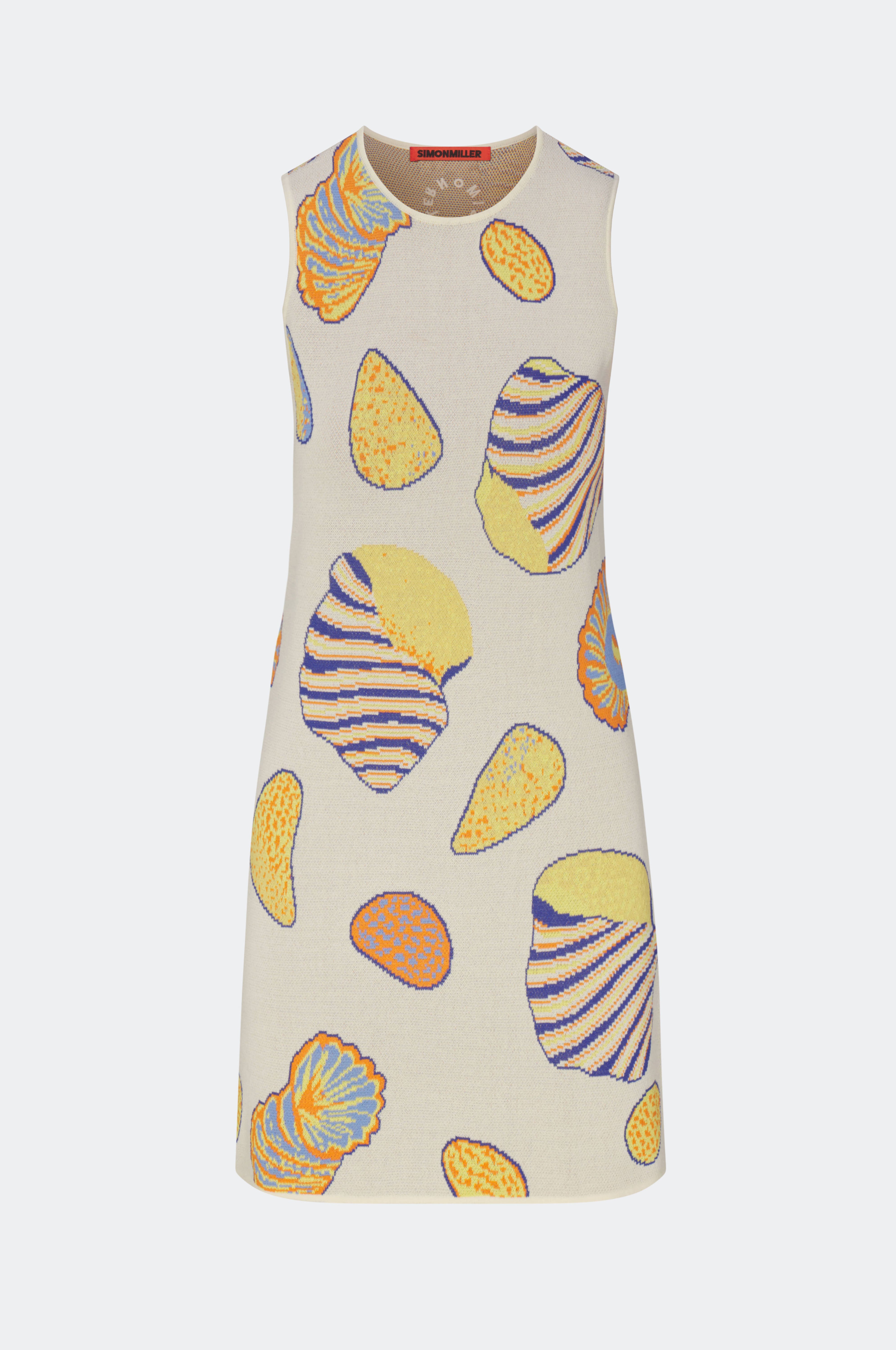 SIMONMILLER Vibrant Shell Axon Sleeveless Mini Dress Vibrant Shell / M SIMONMILLER Vibrant Shell Axon Sleeveless Mini Dress Vibrant Shell / M