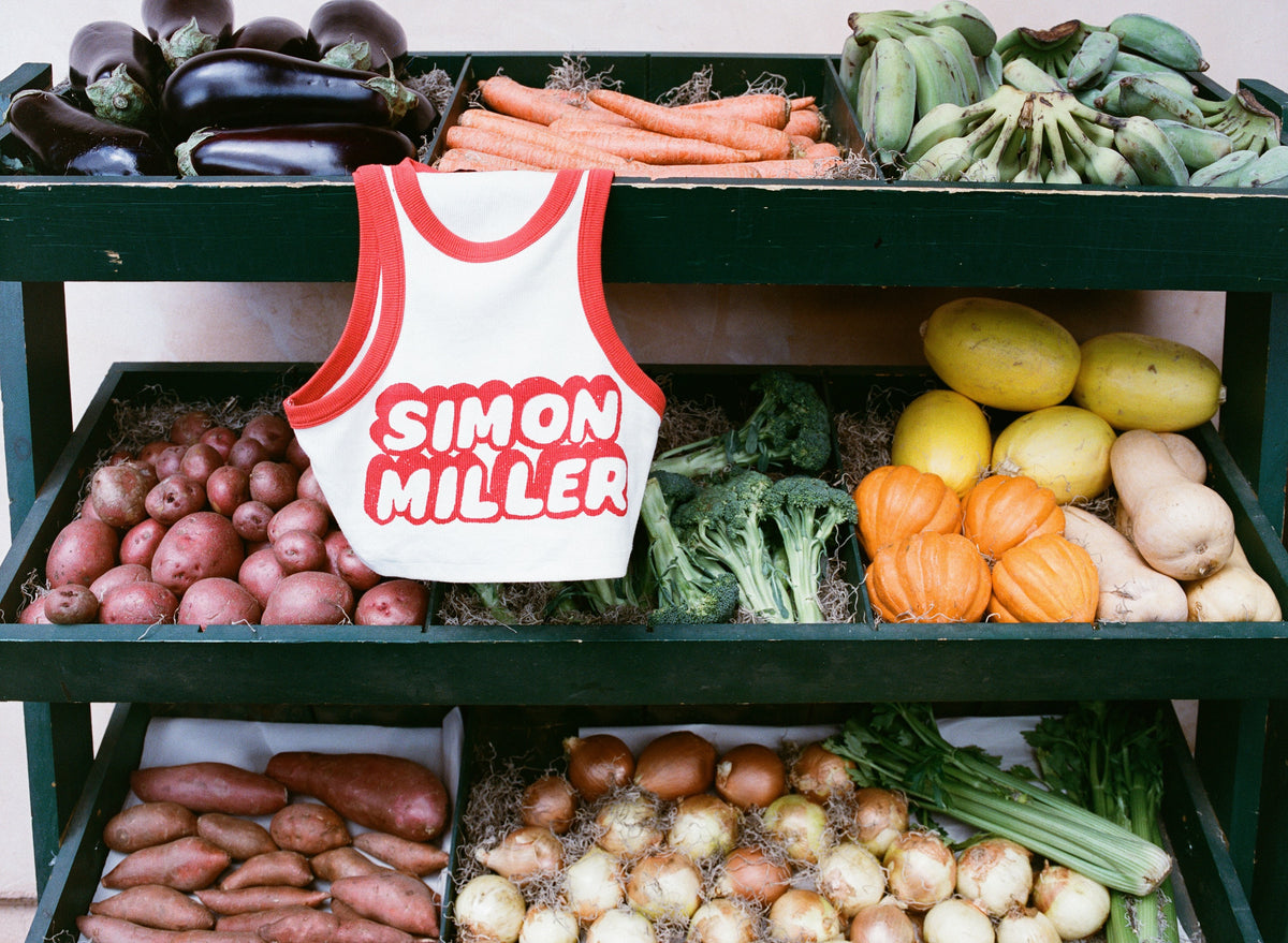 Dibby Tank in Peppermint Dibby Graphic