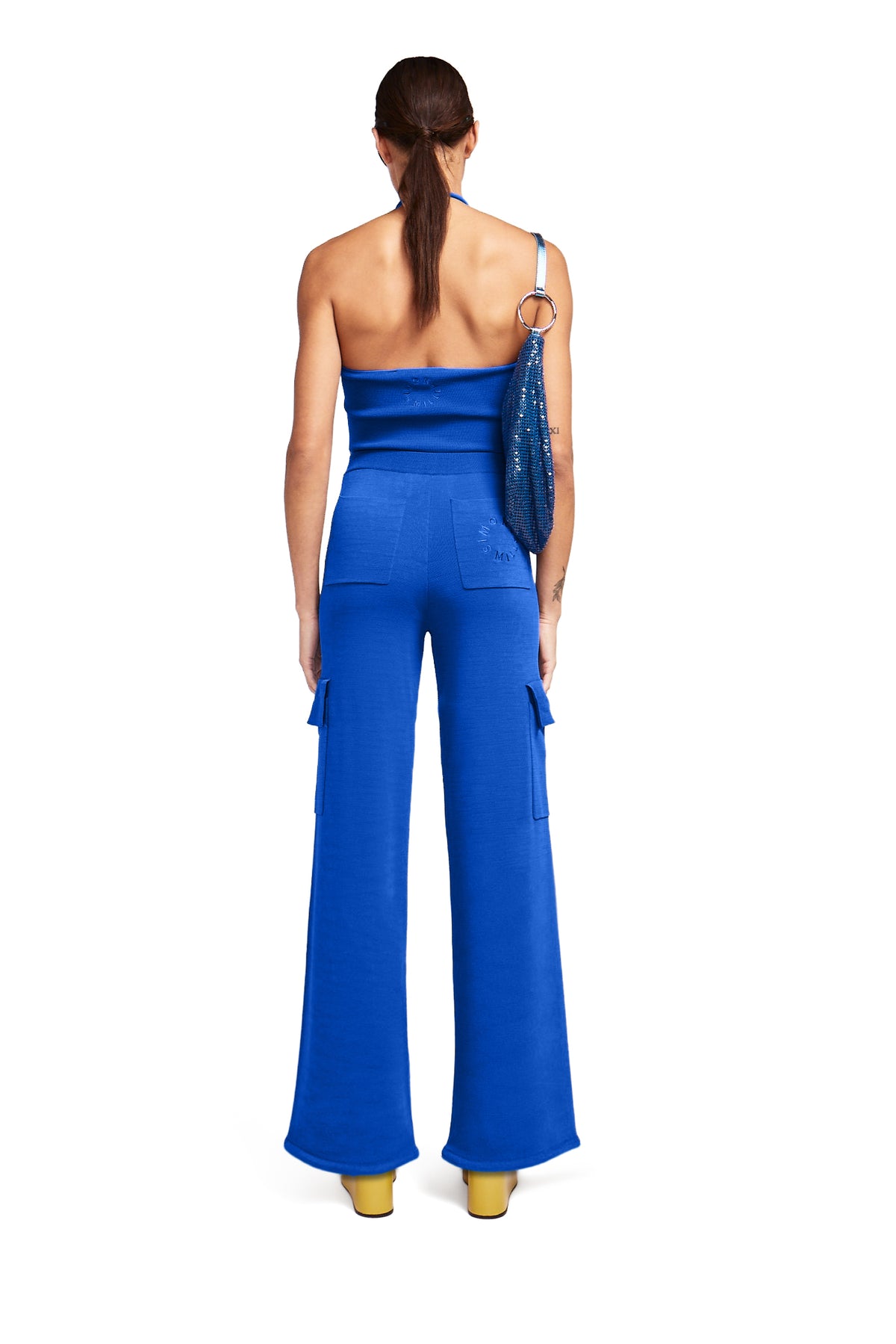 Knits By Beso Top in University Blue