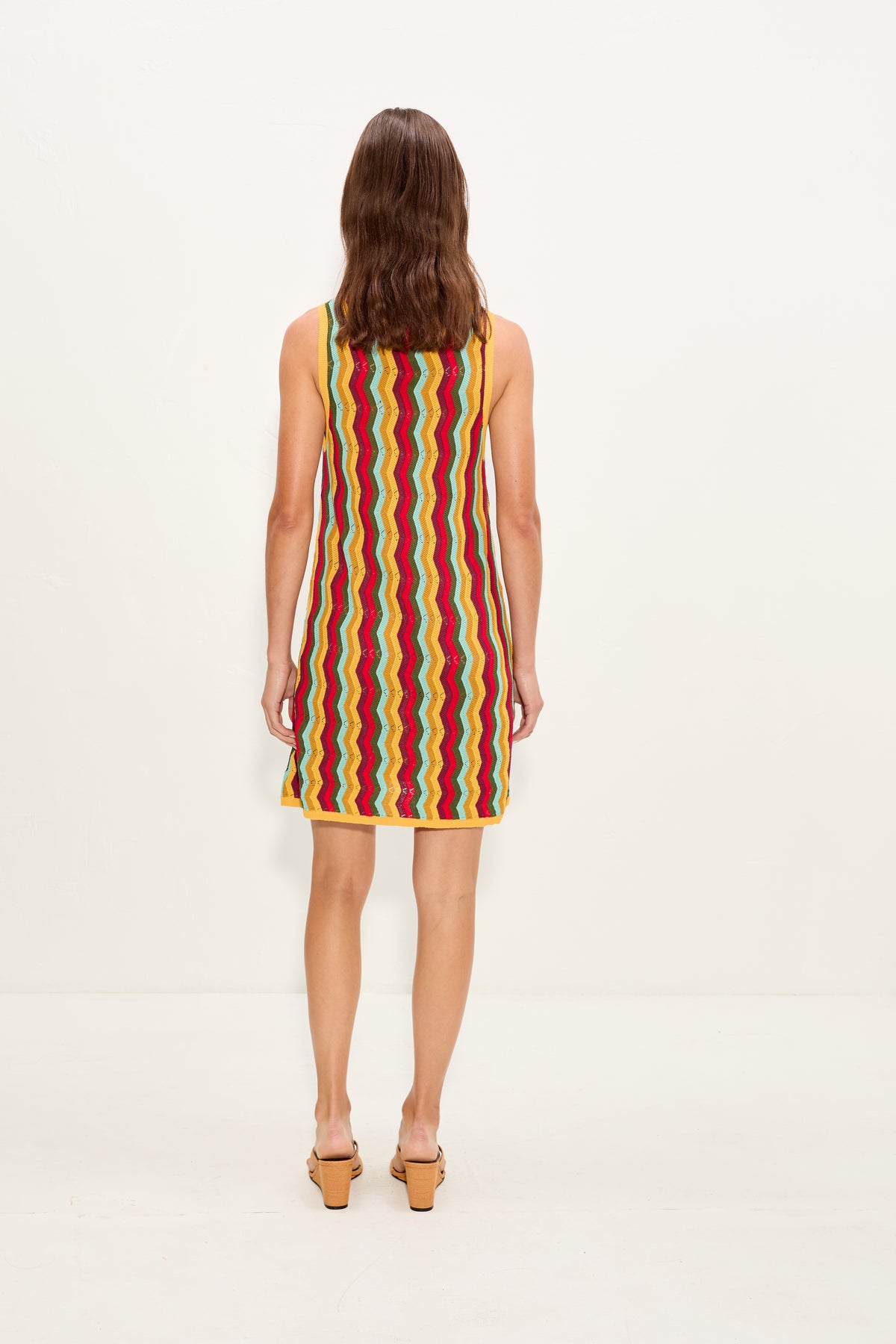 Hazel Knit Dress In Tapestry