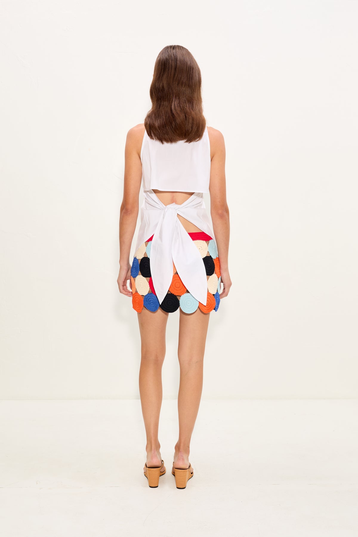 Beep Beep Mini Skirt In Confetti