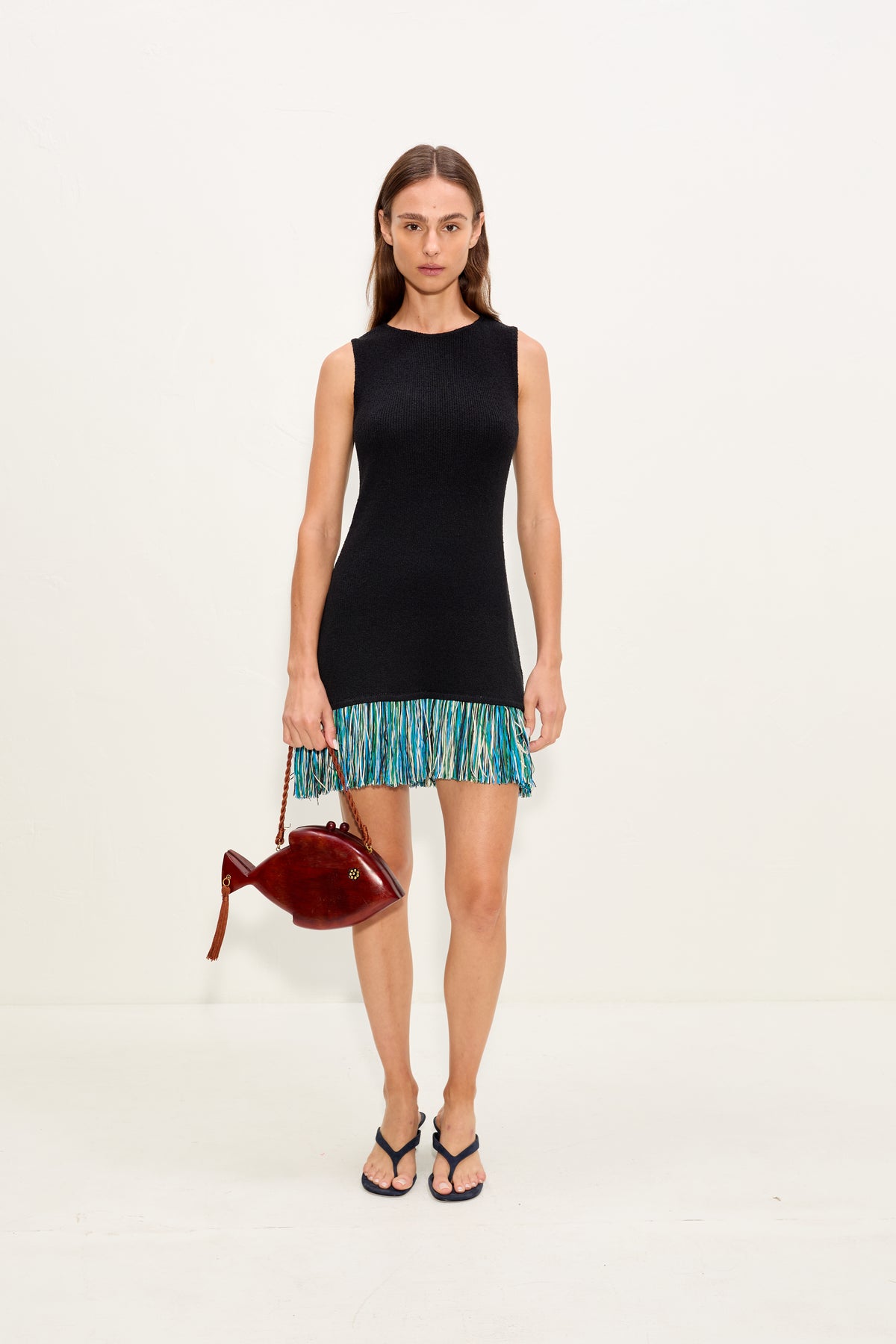 Etta Knit Dress In Black