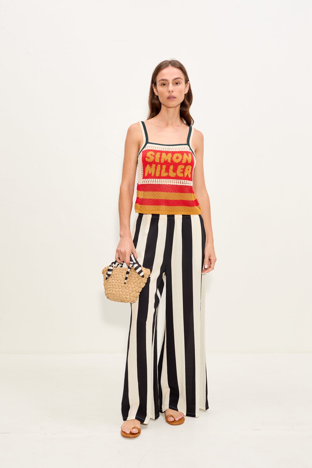 Dibby Crochet Top In Classic Dibby Graphic