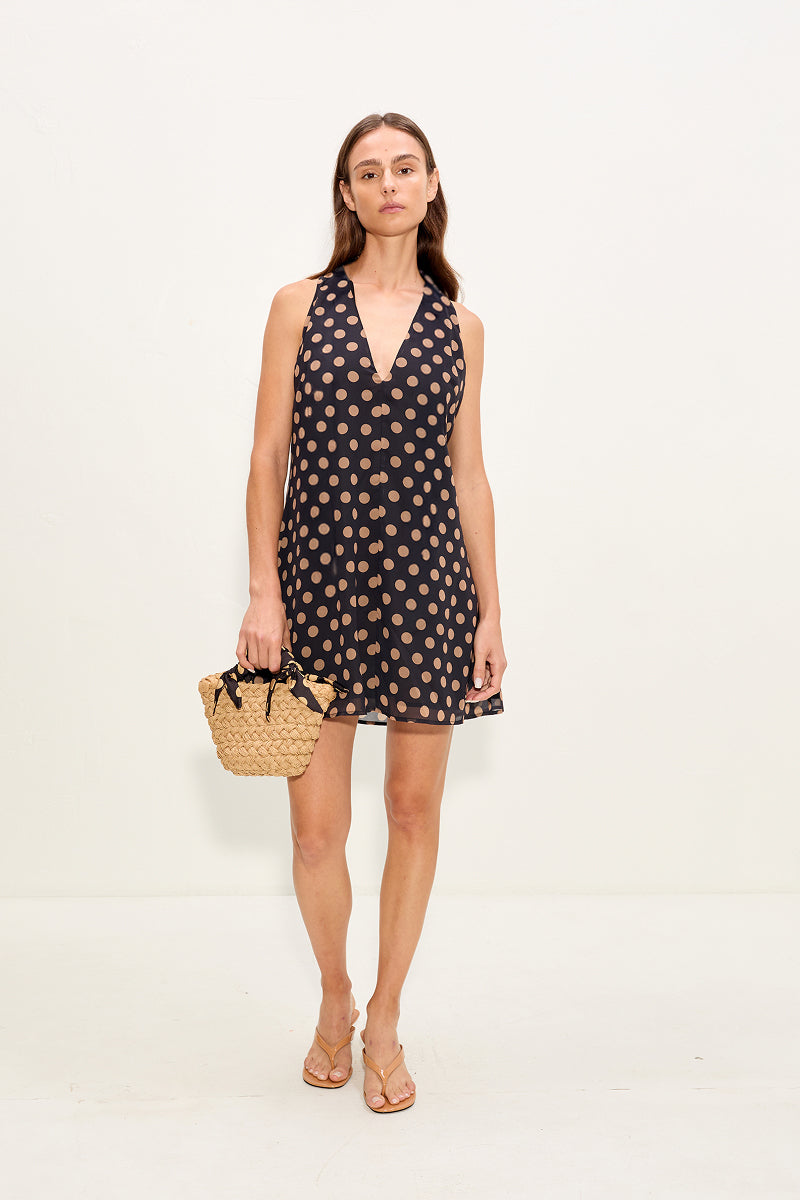 Gia Chiffon Mini Dress