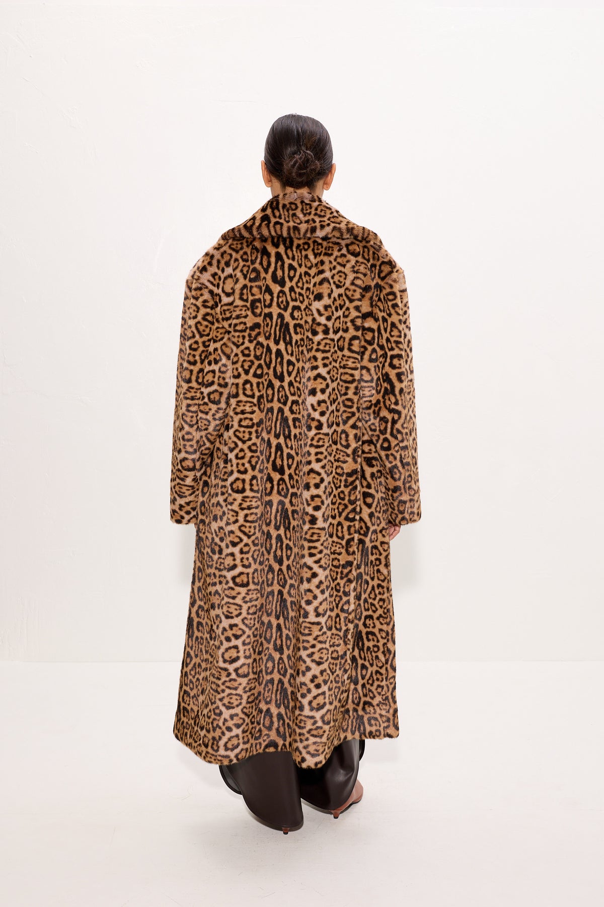 Jetz Cheetah Coat In Cheetah Scramble