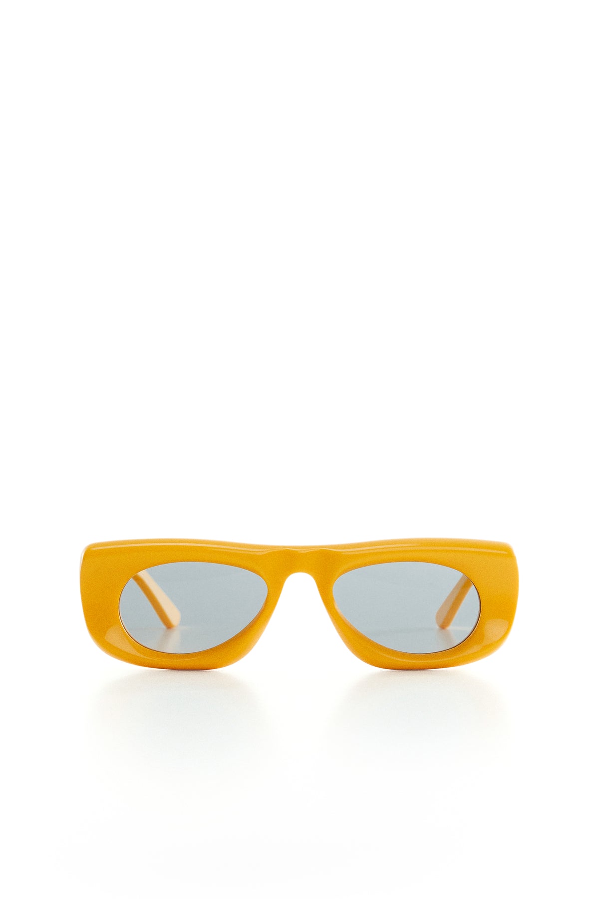SM X MANGO Yuvi Sunglasses in Sponge Yellow