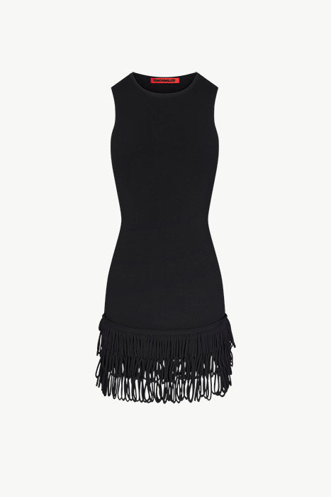Knits By Albers Mini Dress In Black