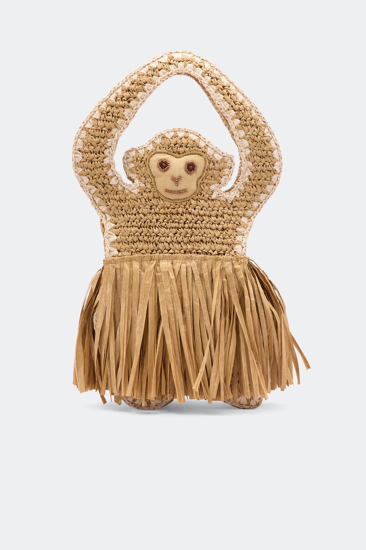 Bailar Fringe Bag in Natural