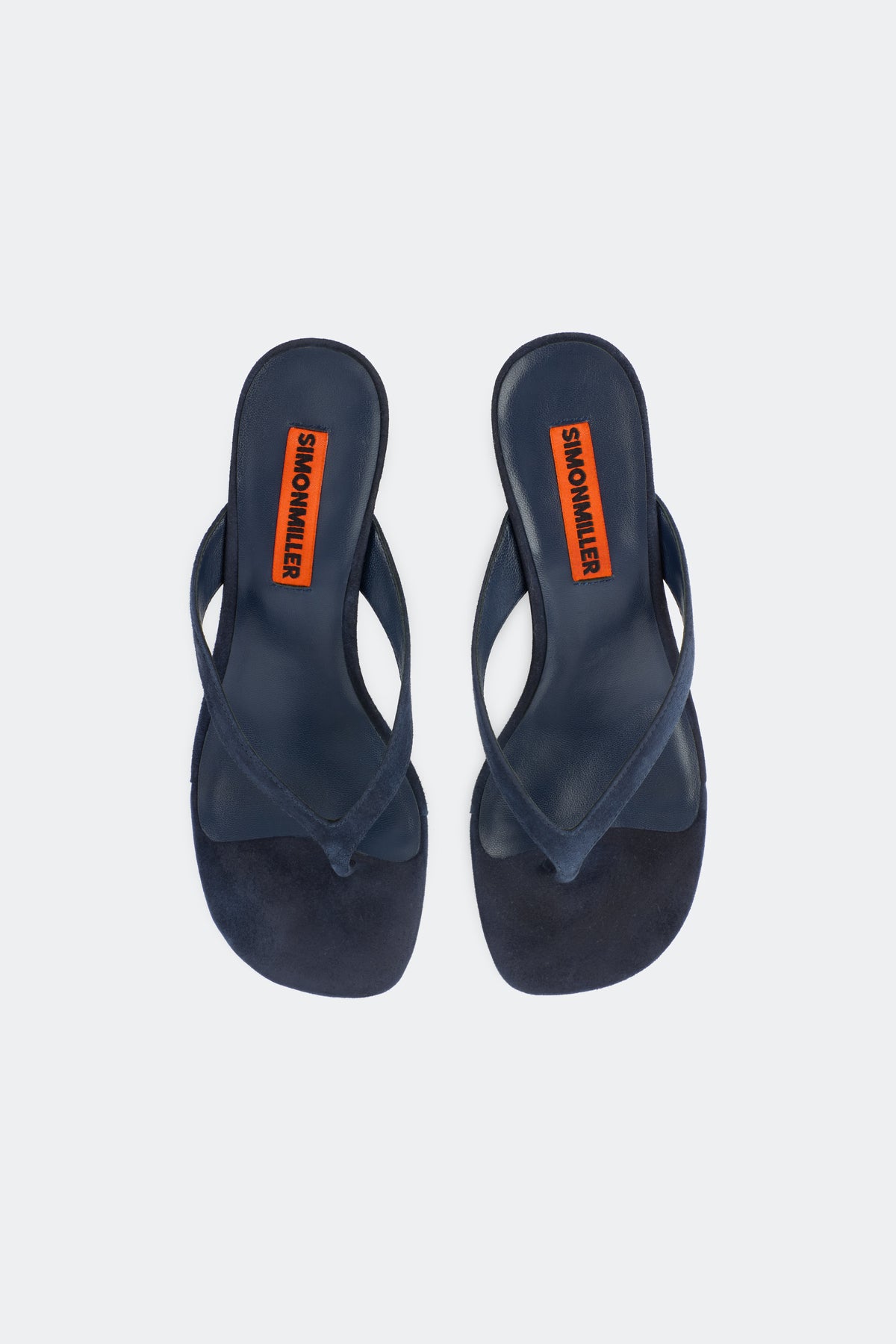Suede Beep Thong In Ink