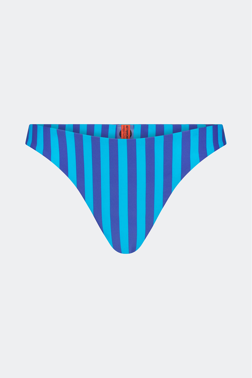 Bwai Bikini Bottom In Tonal Blue Stripe