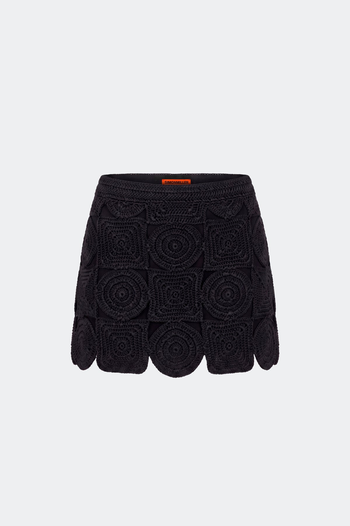 Beep Beep Mini Skirt In Black Multi-Shape