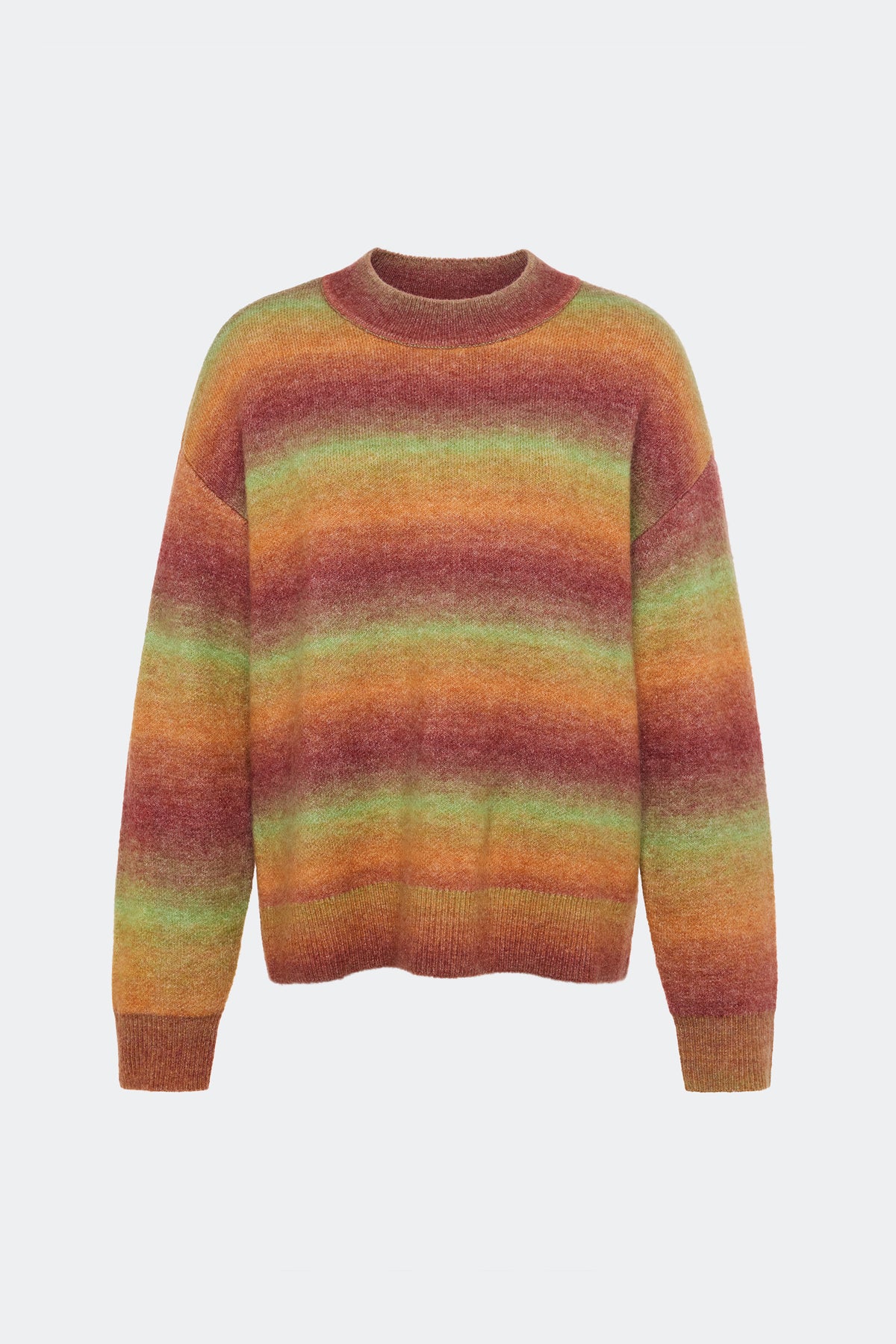 CALDER KNIT SWEATER IN AUTUMN OMBRE