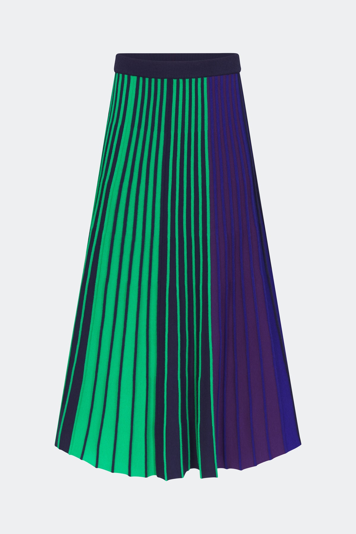 Celia Knit Skirt In Cool Tone Rib