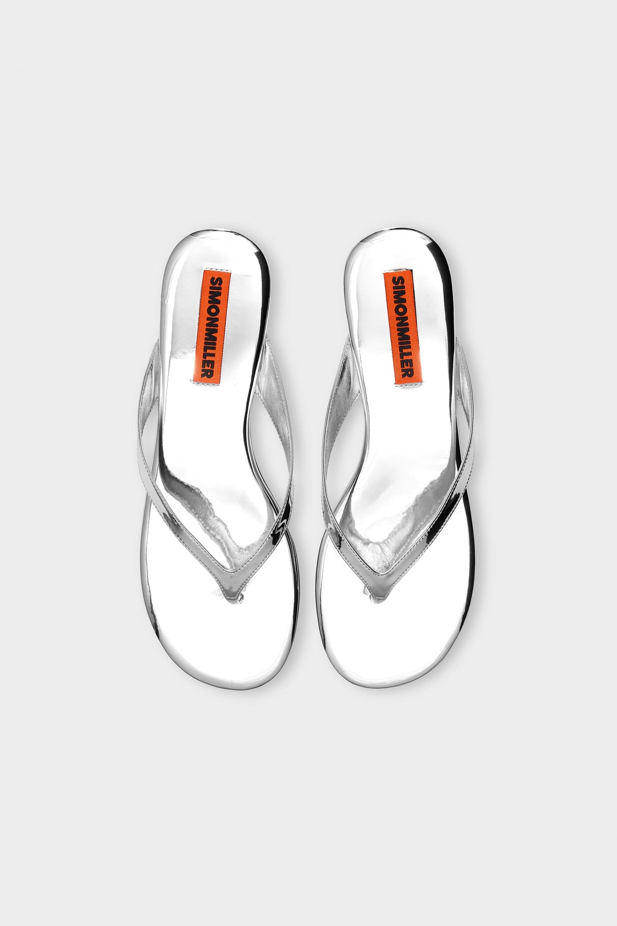 Riviera Thong Sandal In Silver