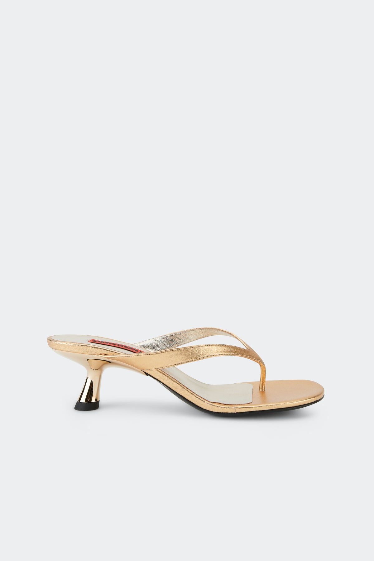Beep Thong Sandal in Star Gold