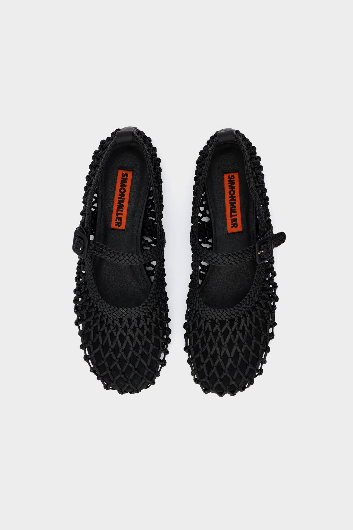 Knotted Riad Flat in Black