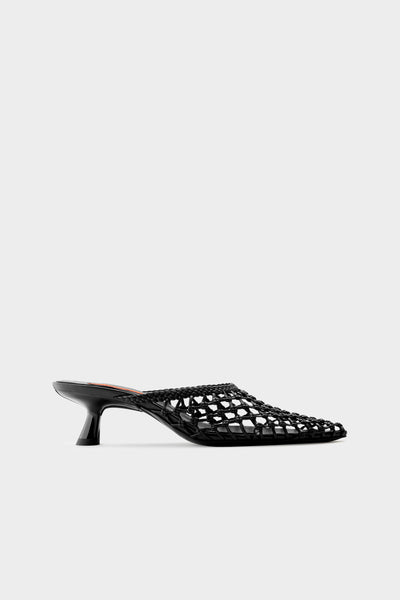 【極美品】ARGUE × U-DOT　ASYMMETRICAL MULE U-DOT（ユードット）ASYMMETRICAL MULE（アシンメトリカル