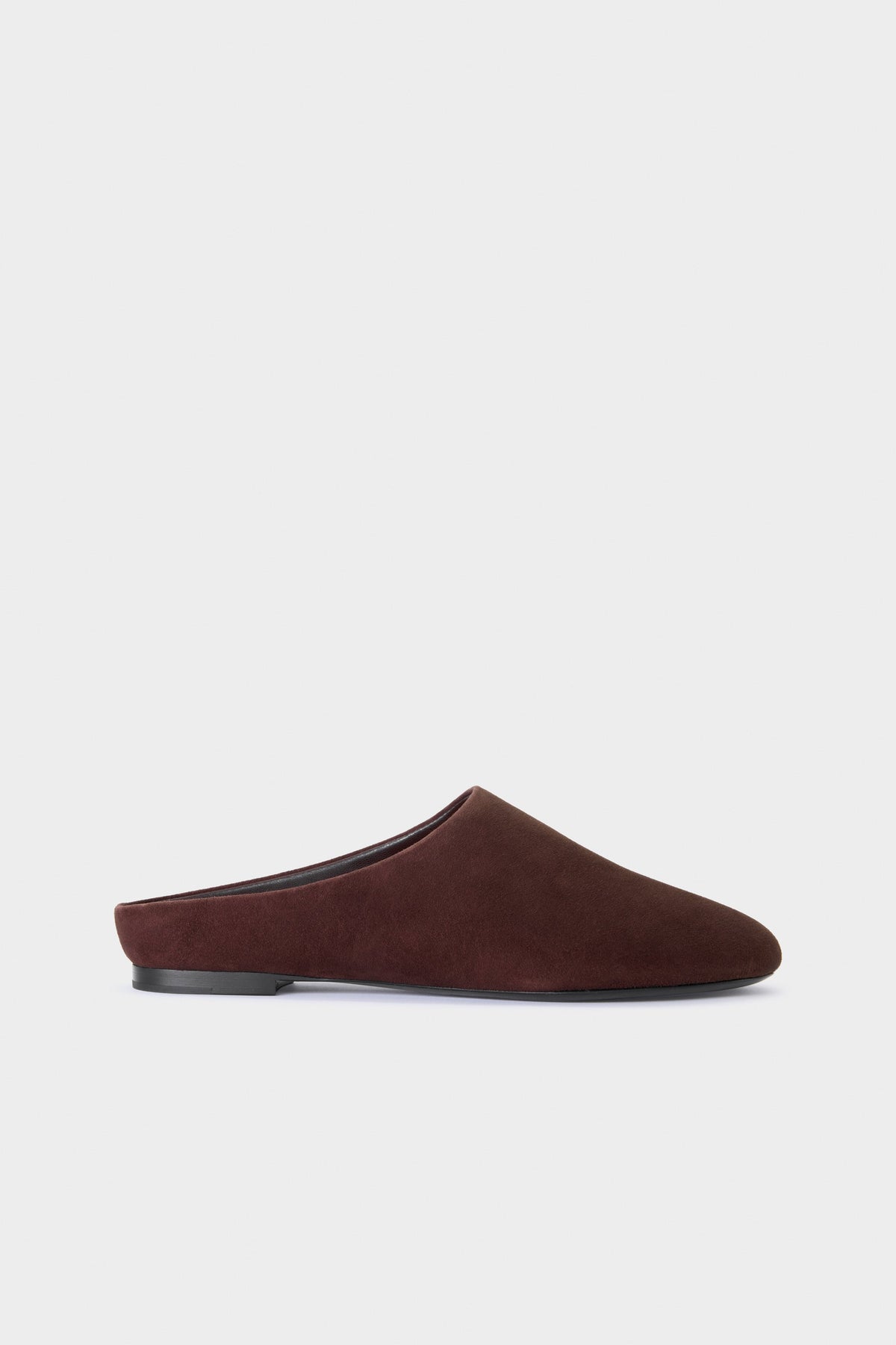 SUEDE RIAD SLIPPER IN ESPRESSO