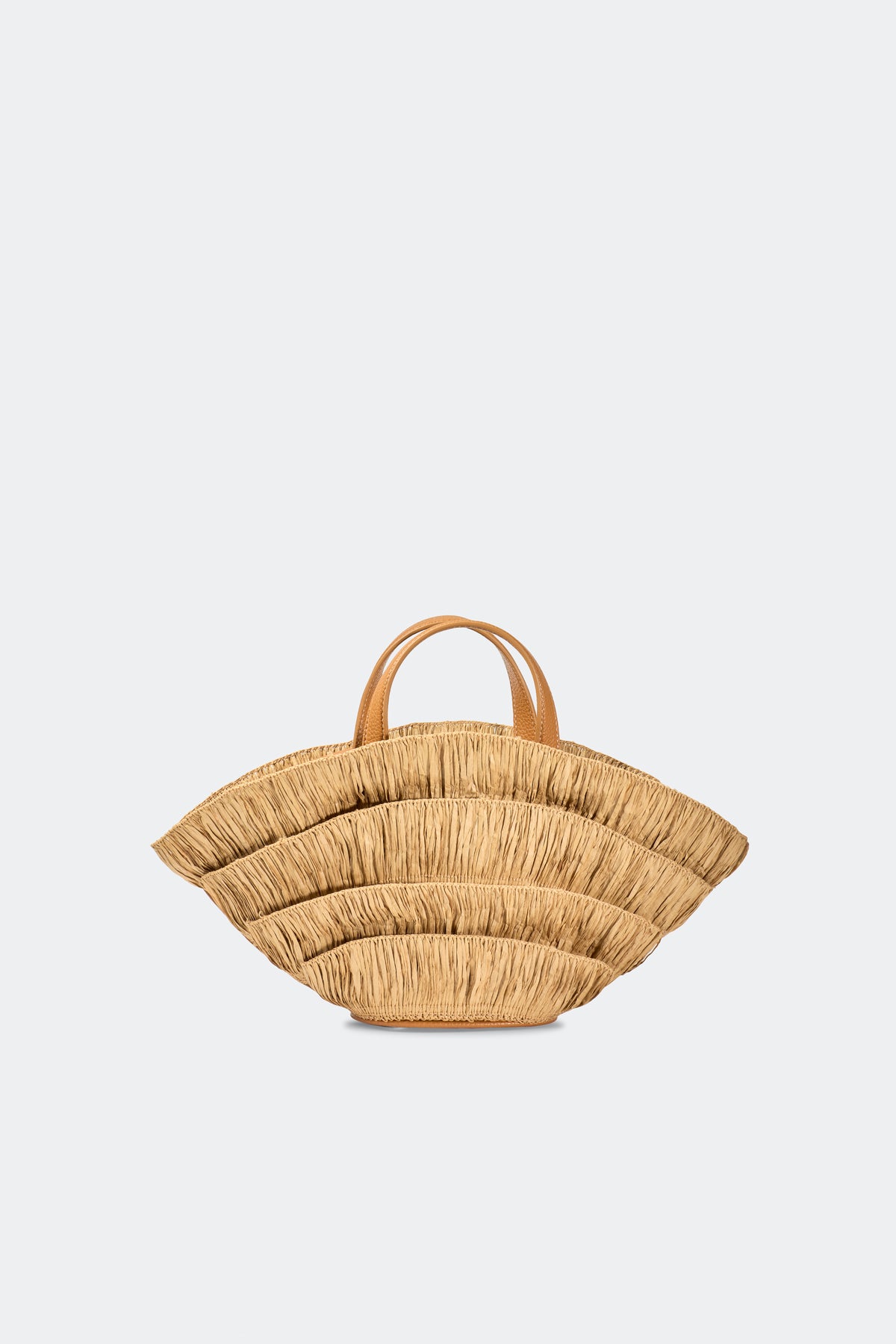 Fan Mini Mercado Tote in Natural
