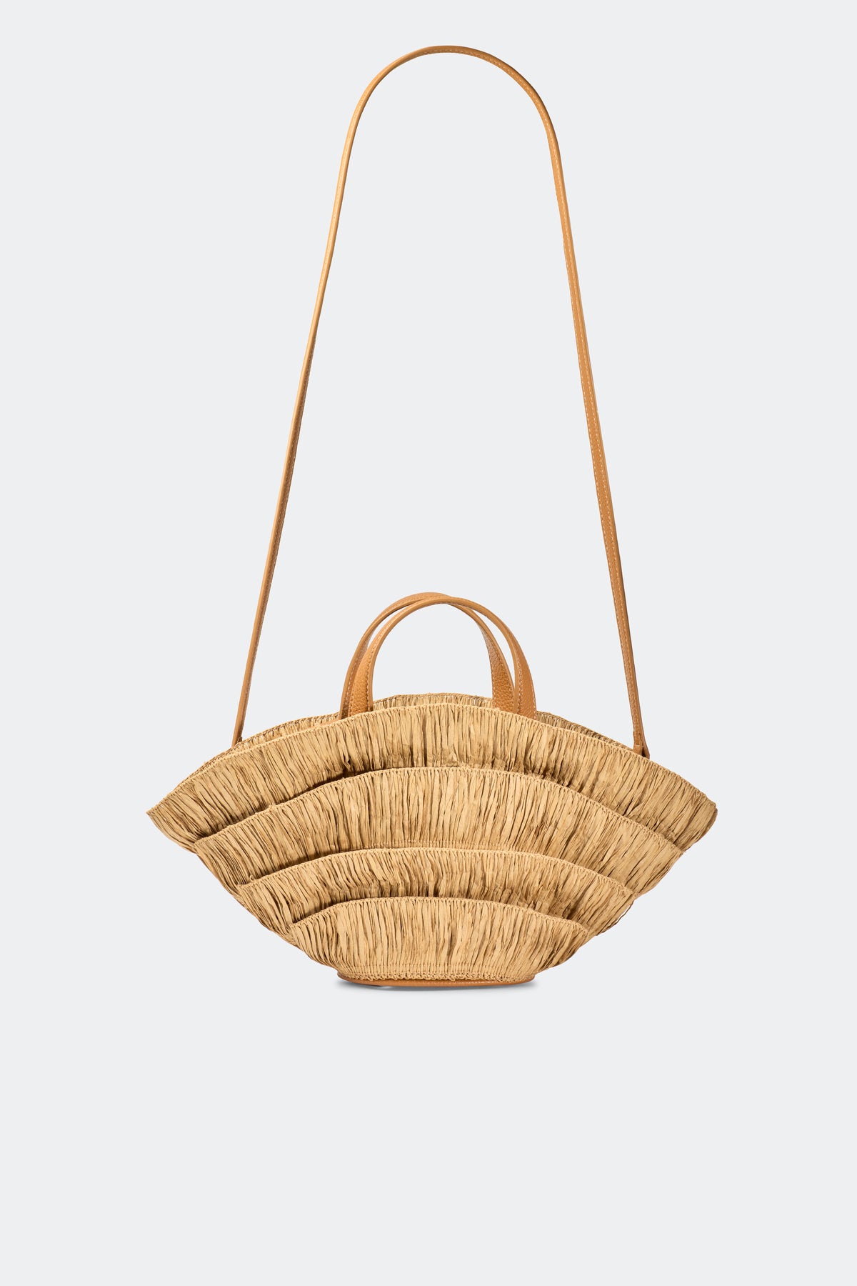 Fan Mini Mercado Tote in Natural