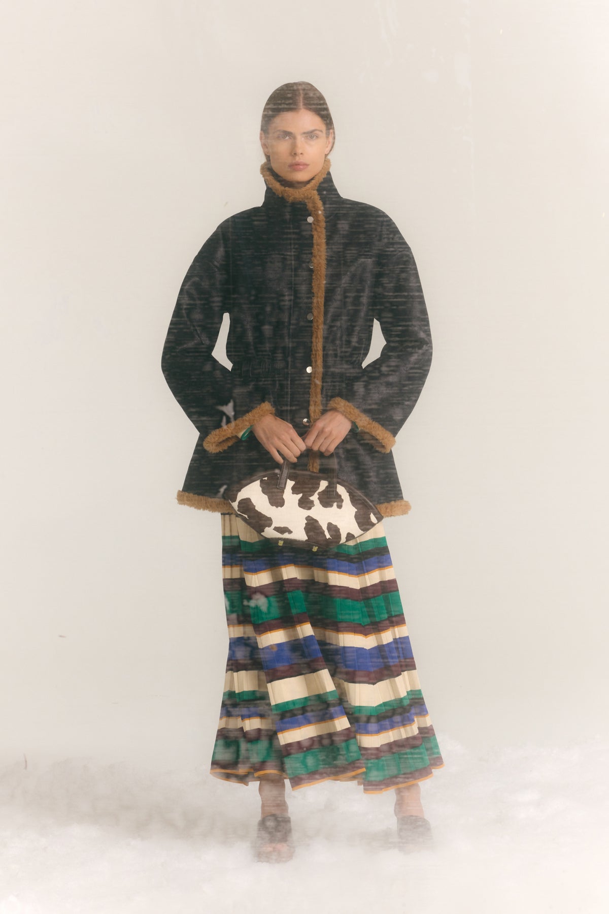 Sandrine Knit Dress In Tropical Multi