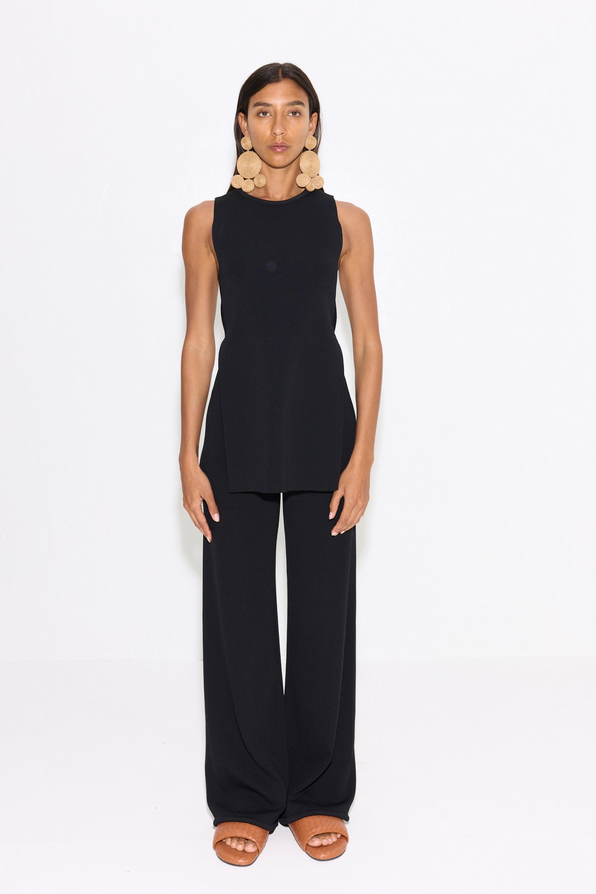 Knits By Canoga Top in Black