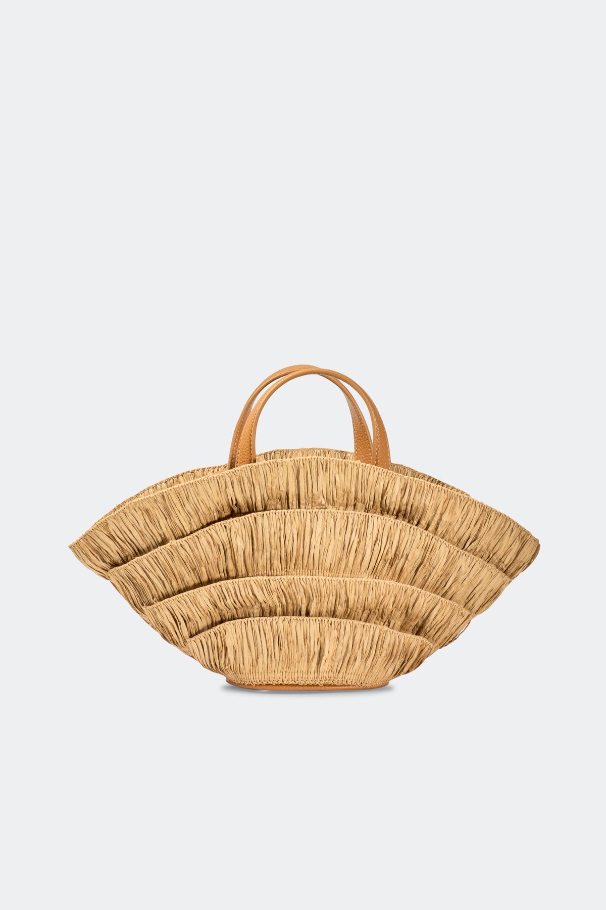 Fan Mini Mercado Tote in Natural