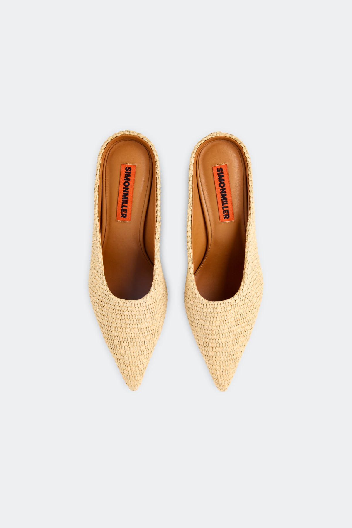 Raffia Gala Wedge In Natural
