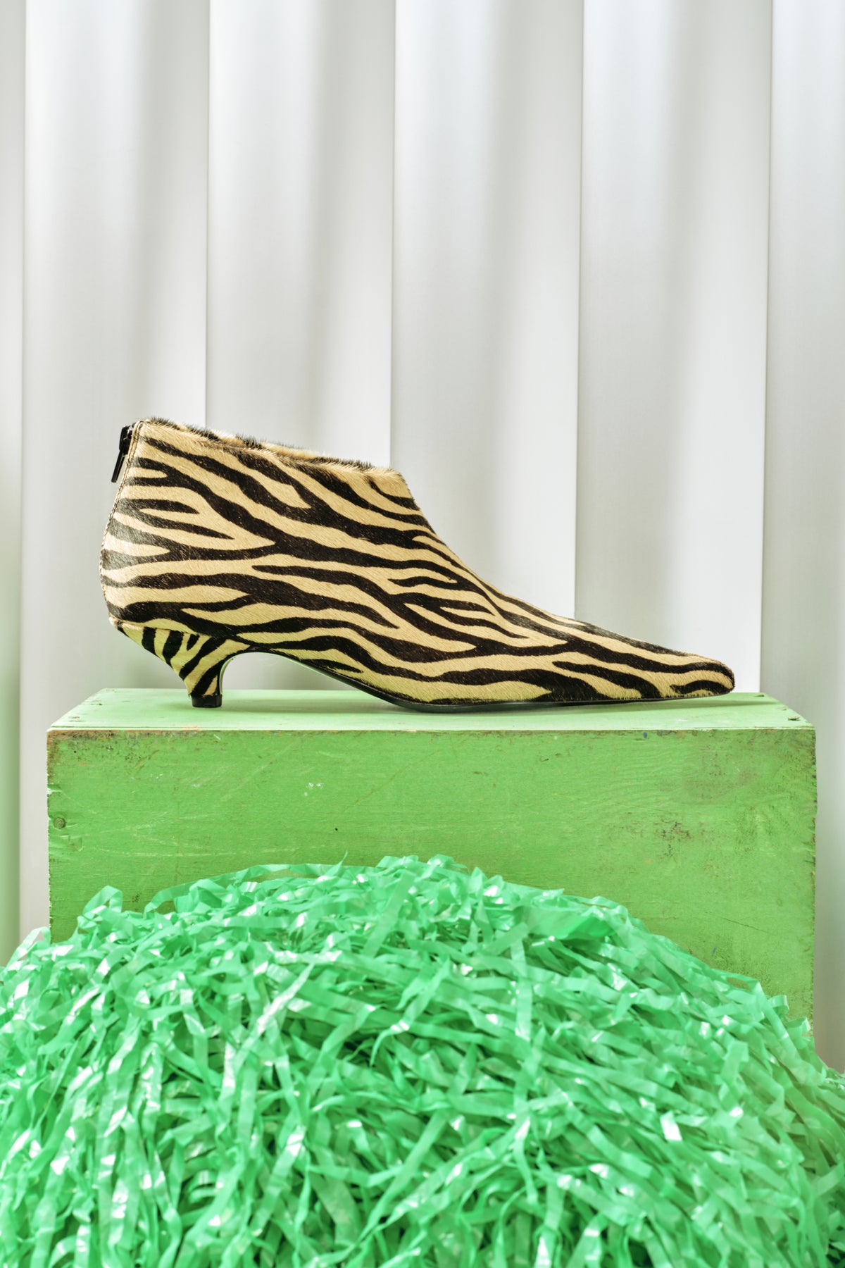 Haircalf Arrow Boot In Brown Zebra