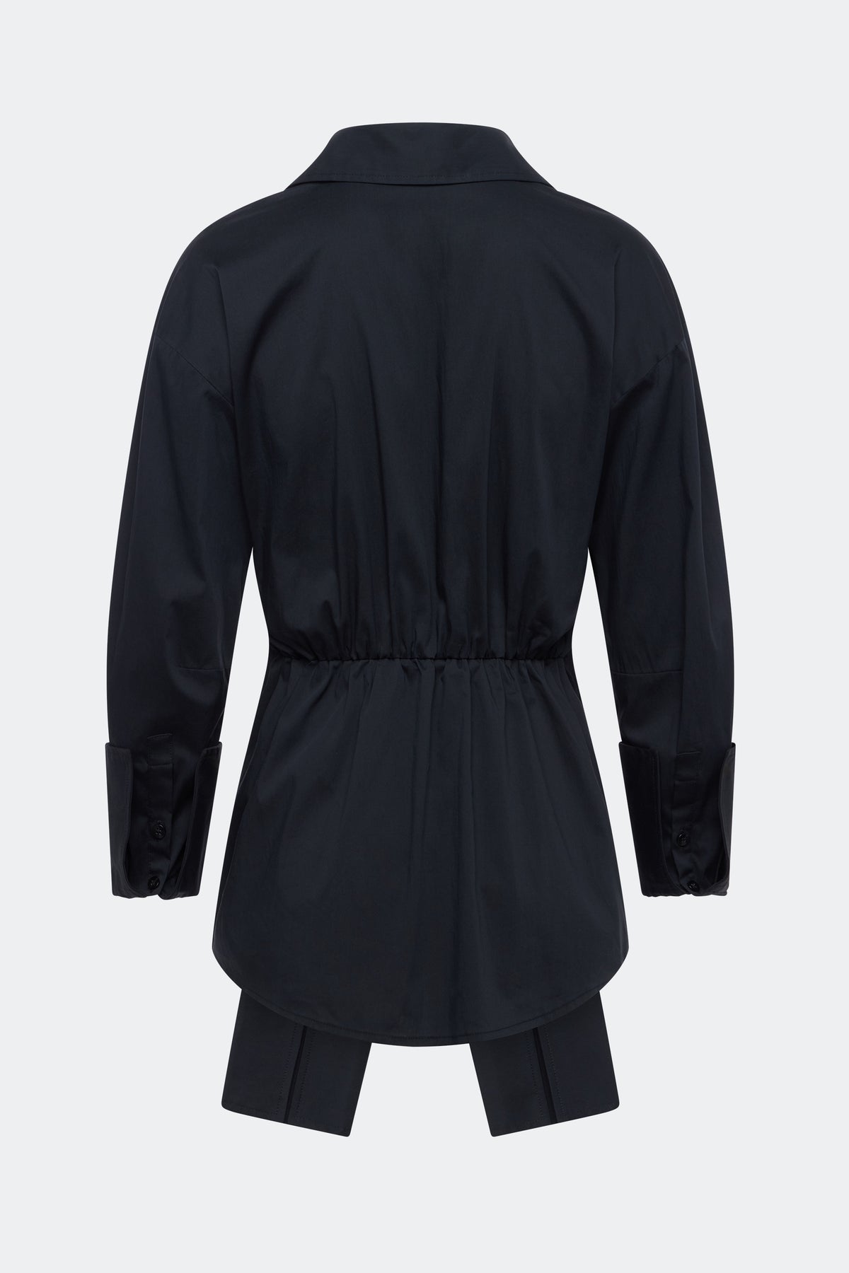 Inna Poplin Top in Black