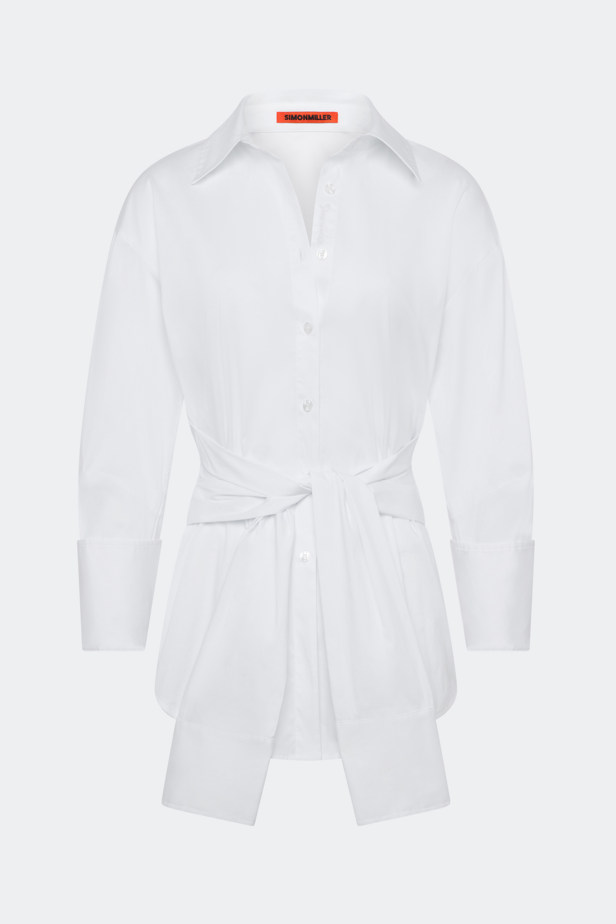 Inna Poplin Top in Macadamia