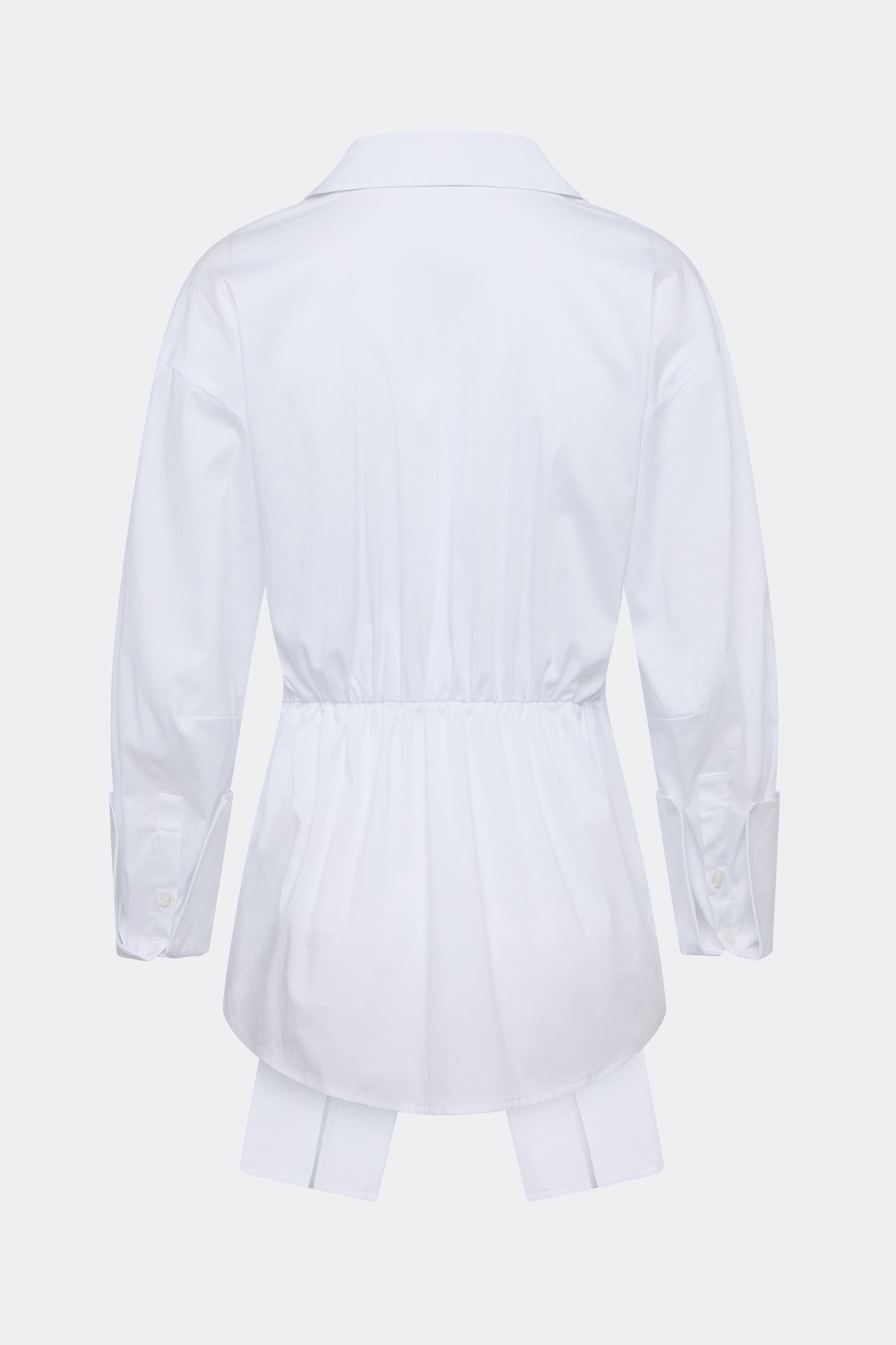 Inna Poplin Top in Macadamia