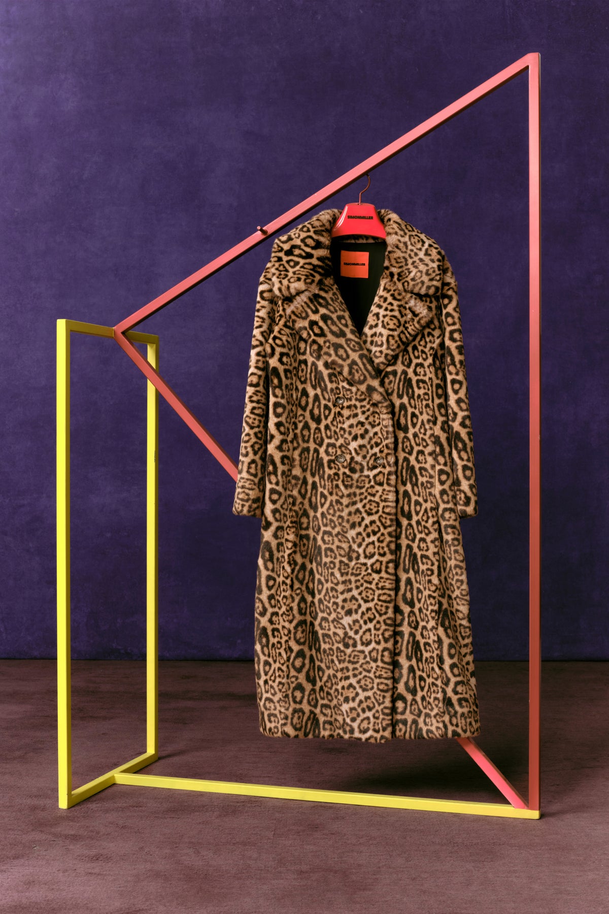 Jetz Cheetah Coat In Cheetah Scramble