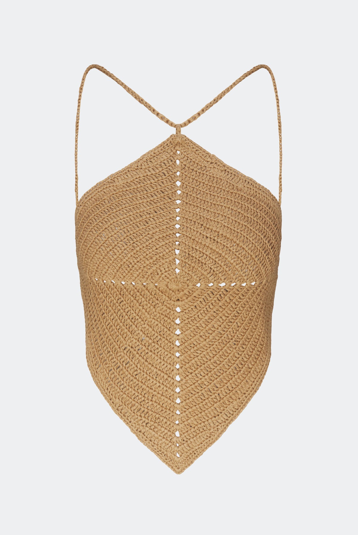 Kit Crochet Top in Natural