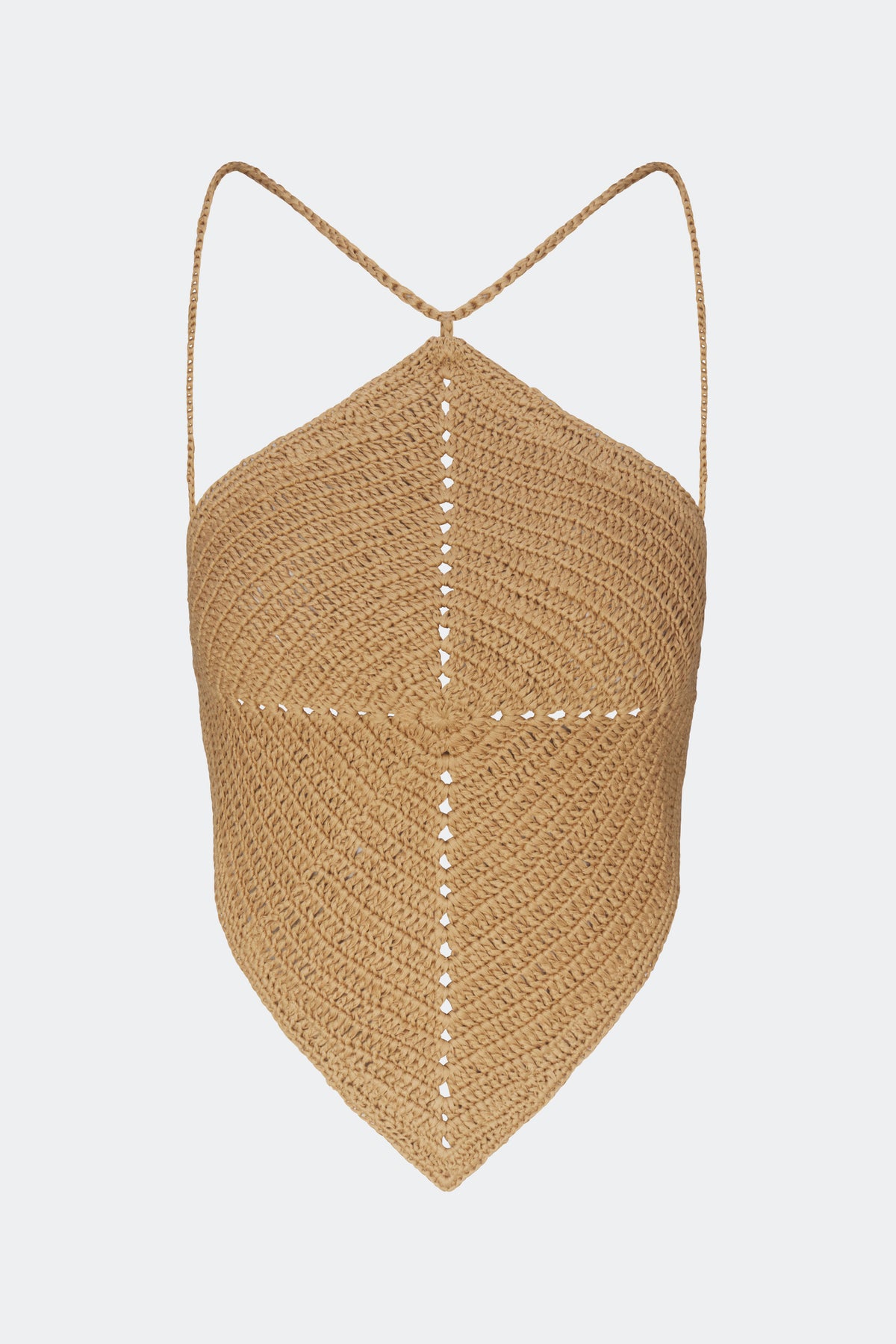 Kit Crochet Top in Natural