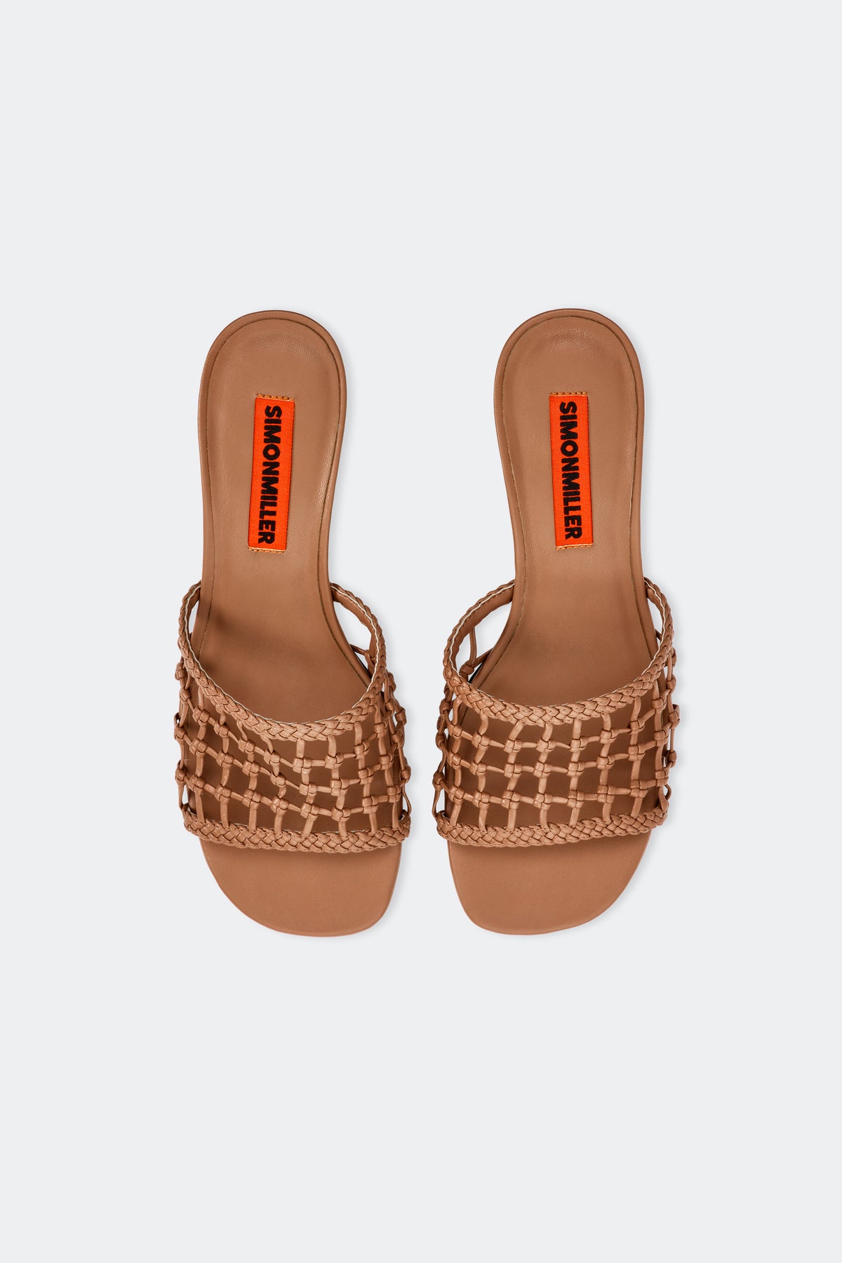 Knotted Beep Heel in Chestnut