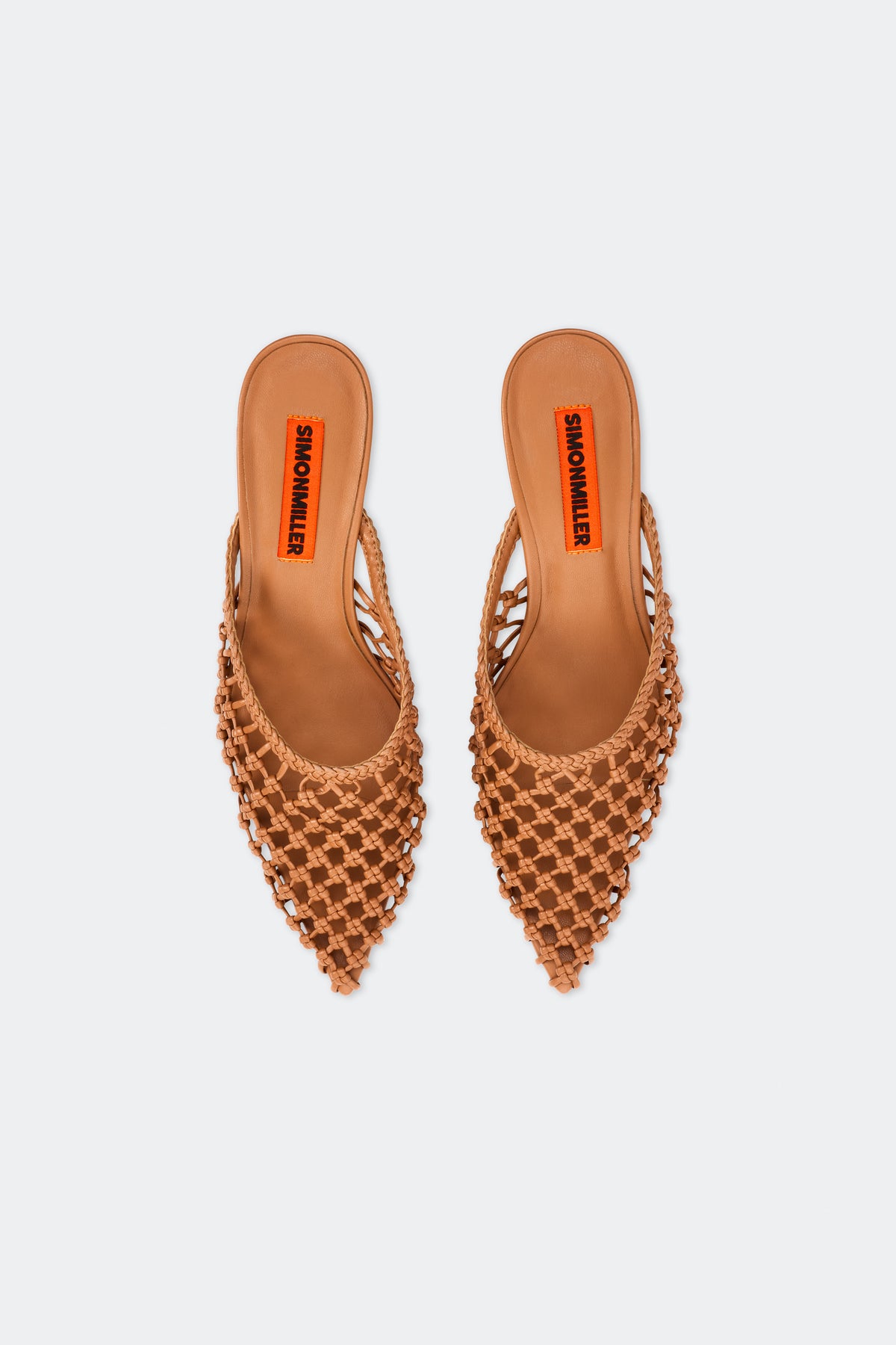 Knotted Gala Mule in Chestnut