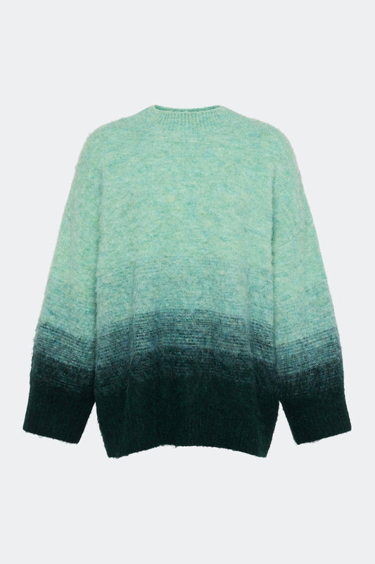 Leith Ombre Sweater In Ocean Ombre