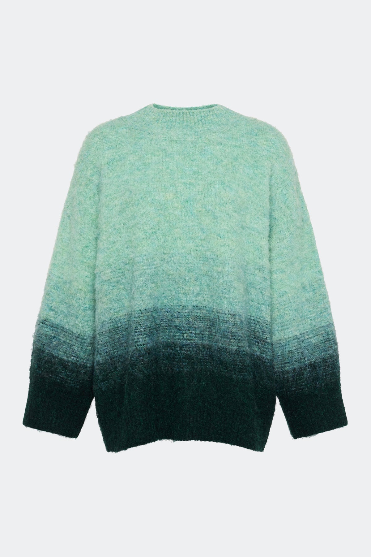 LEITH OMBRE SWEATER IN OCEAN OMBRE