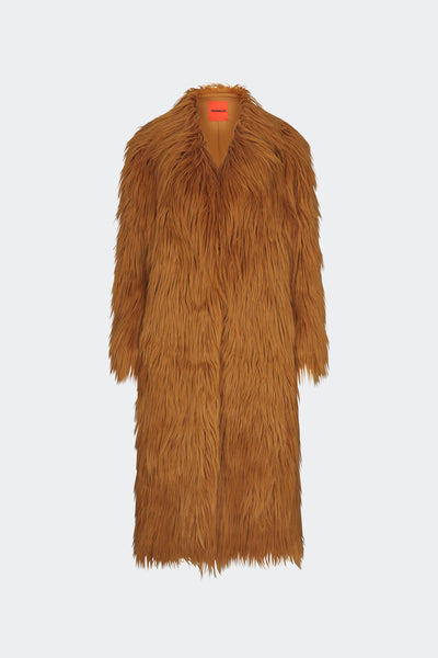SLY（スライ）の「AIRY WOOL SHAGGY COAT ウール シャギー コート 