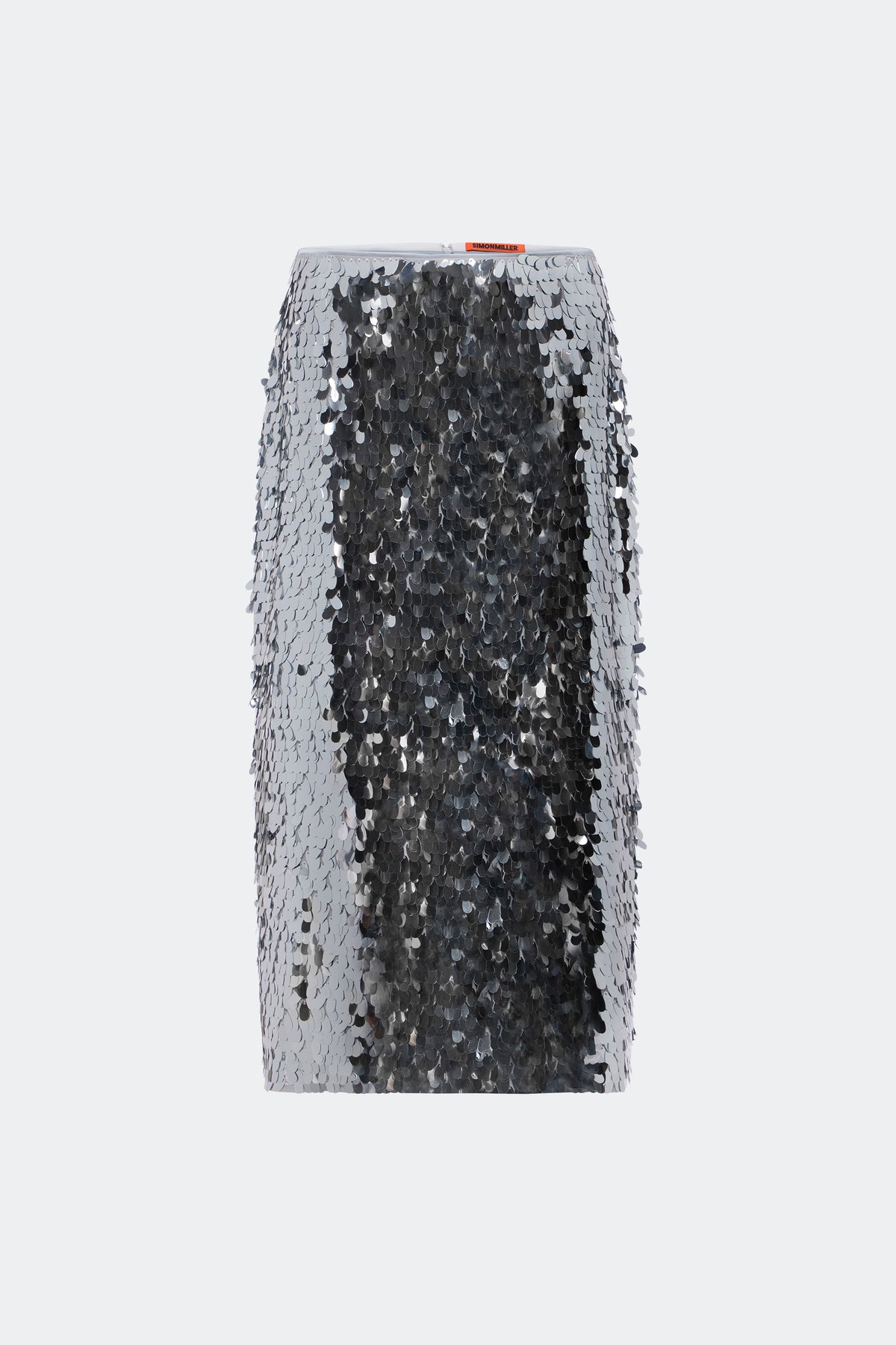 Mia Sequin Skirt In Satelitte Silver