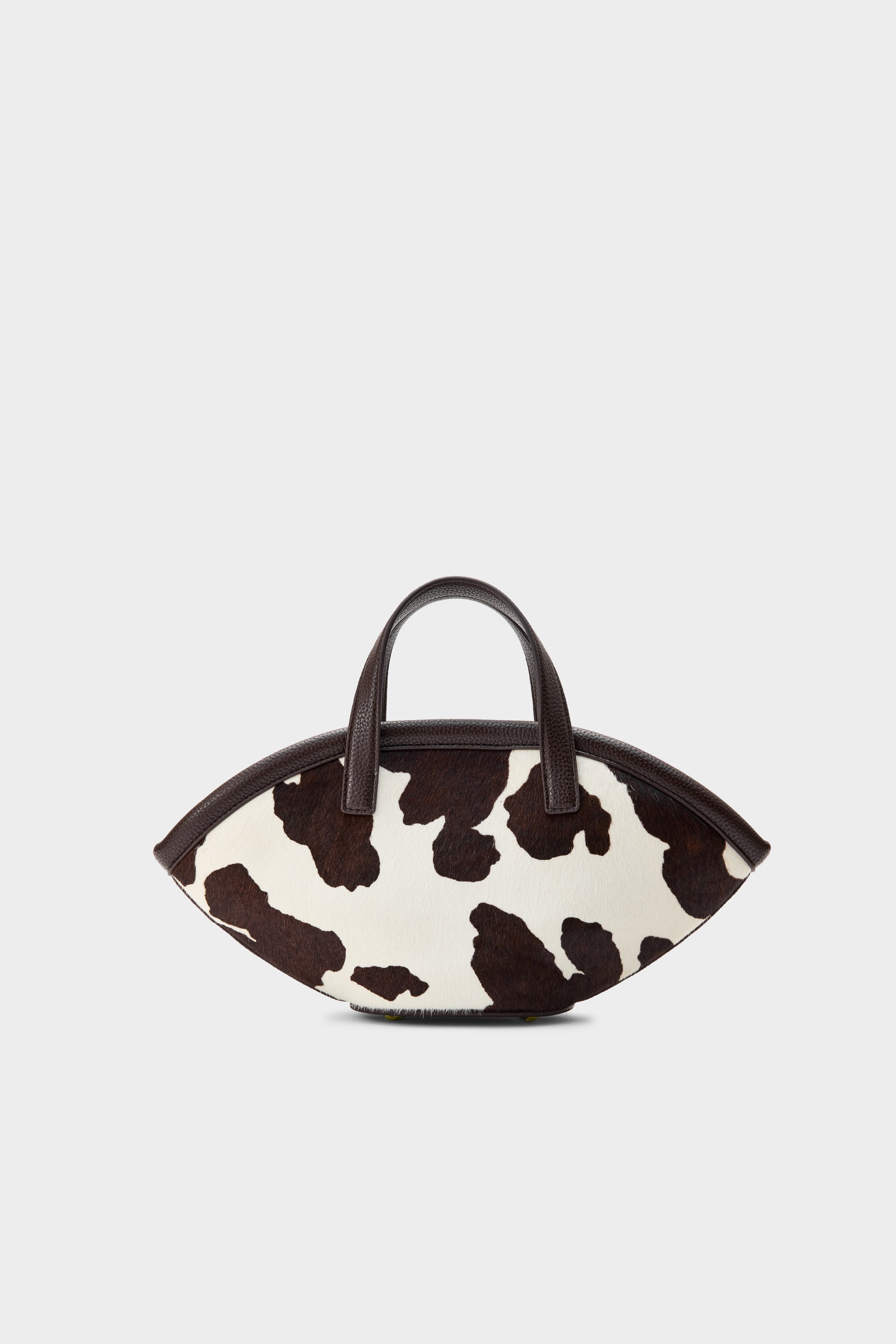 Haircalf Mini Mercado Tote In Cow Print