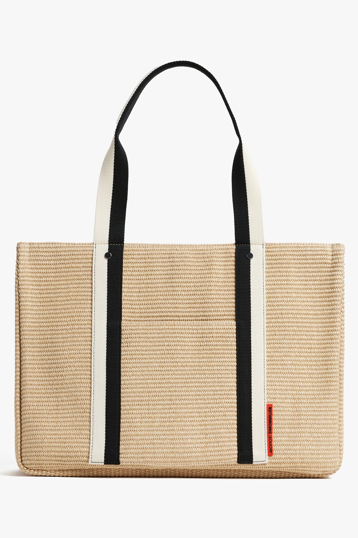 Canopy Tote In Natural Raffia