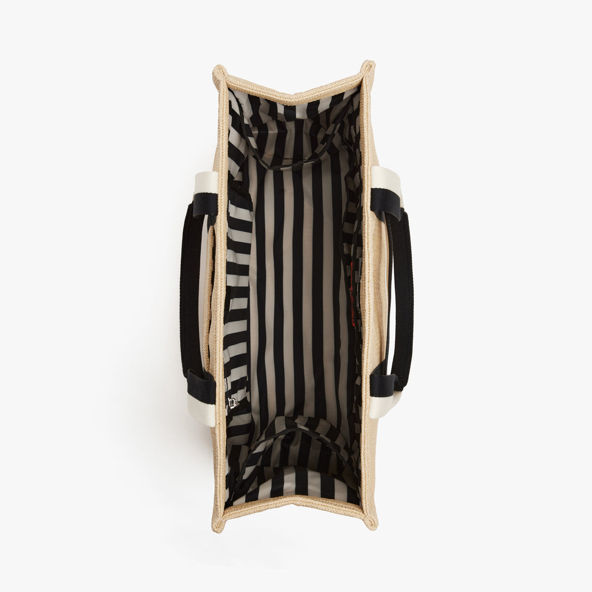 Canopy Tote In Natural Raffia